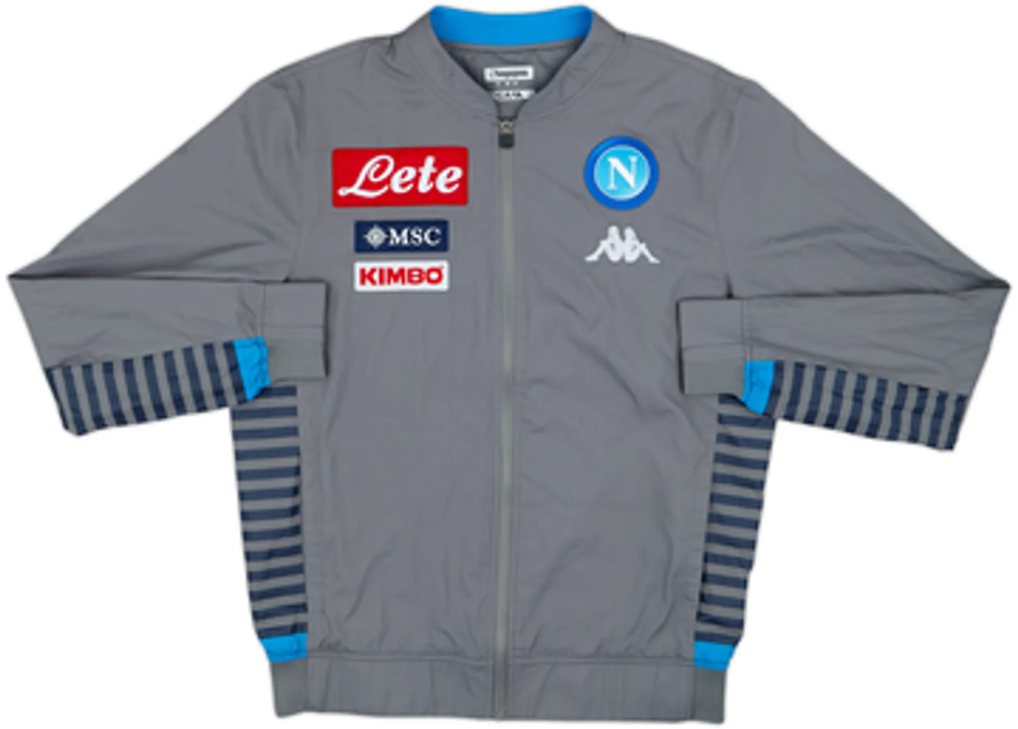 2019-20 Napoli Kappa Hooded Tracksuit - 7/10 - (M)