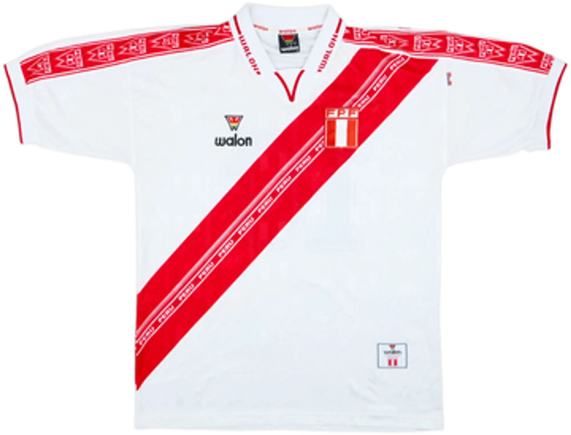 2000-01 Peru Home Shirt #10 - 8/10 - (L)
