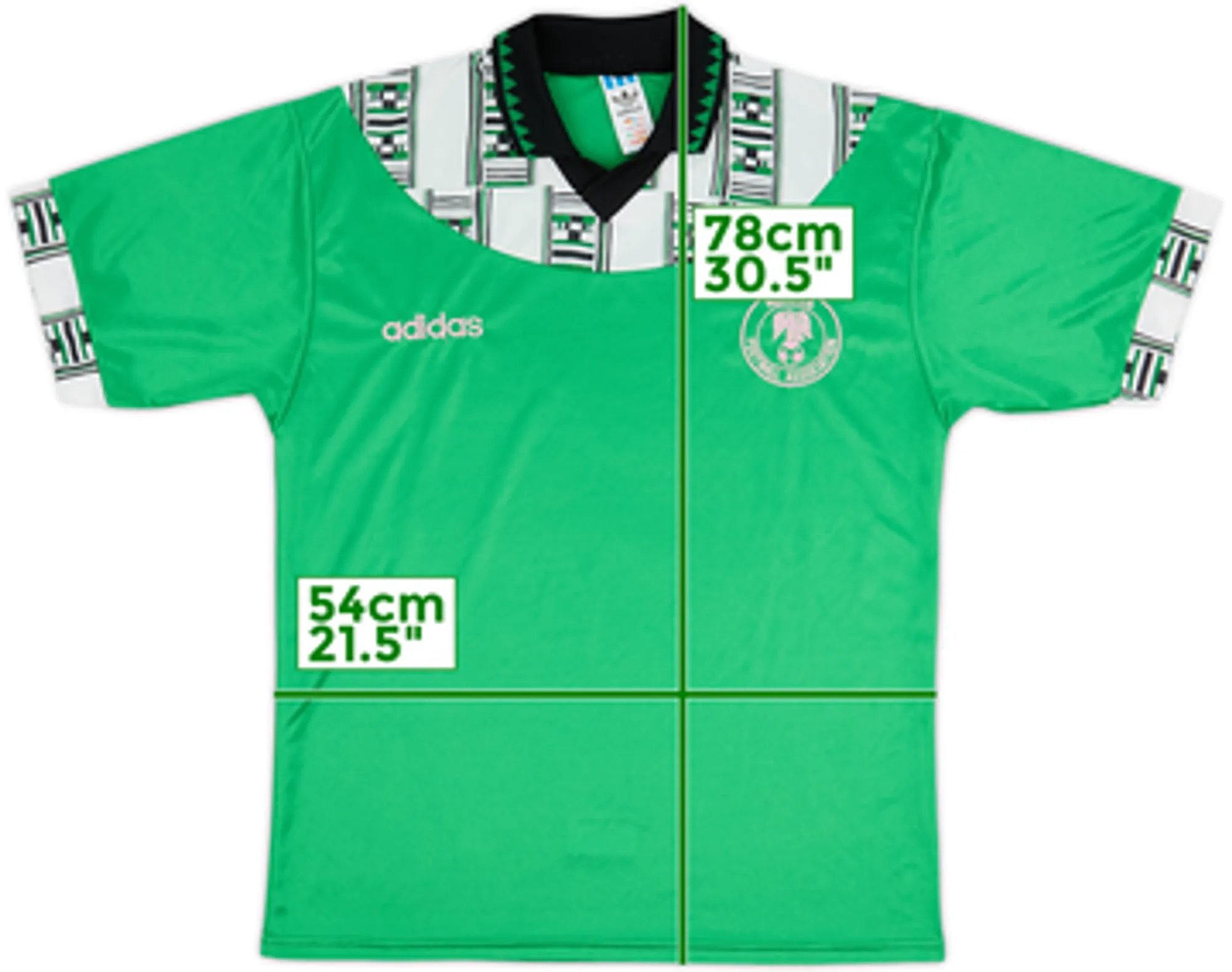 1994-95 Nigeria Home Shirt - 5/10 - (L)