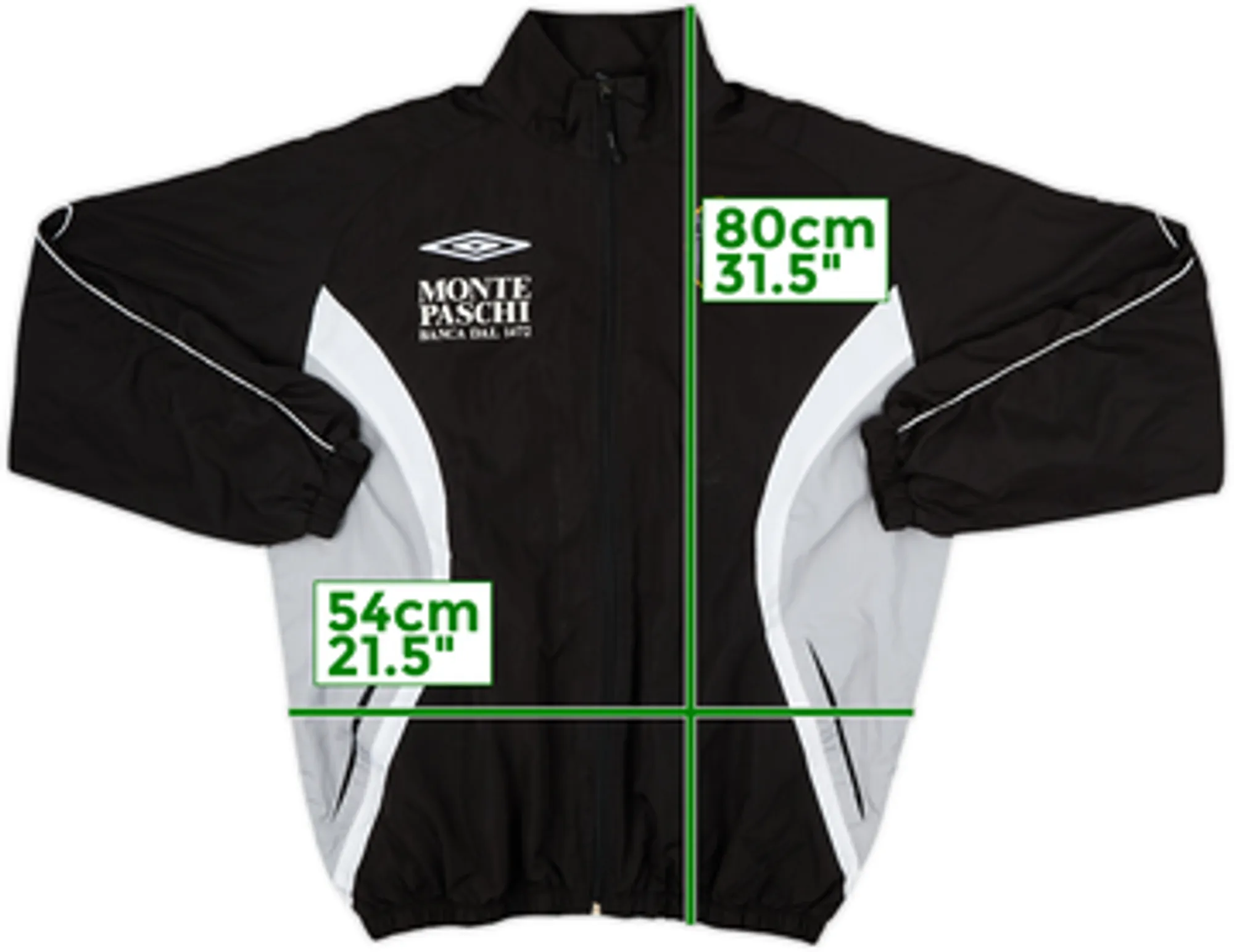 2007-08 Siena Umbro Track Jacket - 4/10 - (XL)