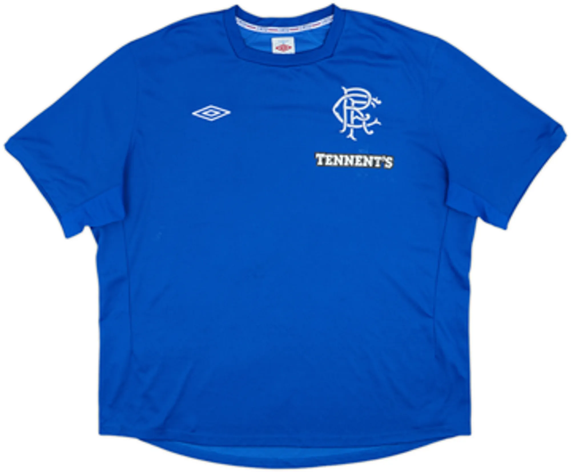 2012-13 Rangers Home Shirt Big Baz #12 - 5/10 - (3XL)