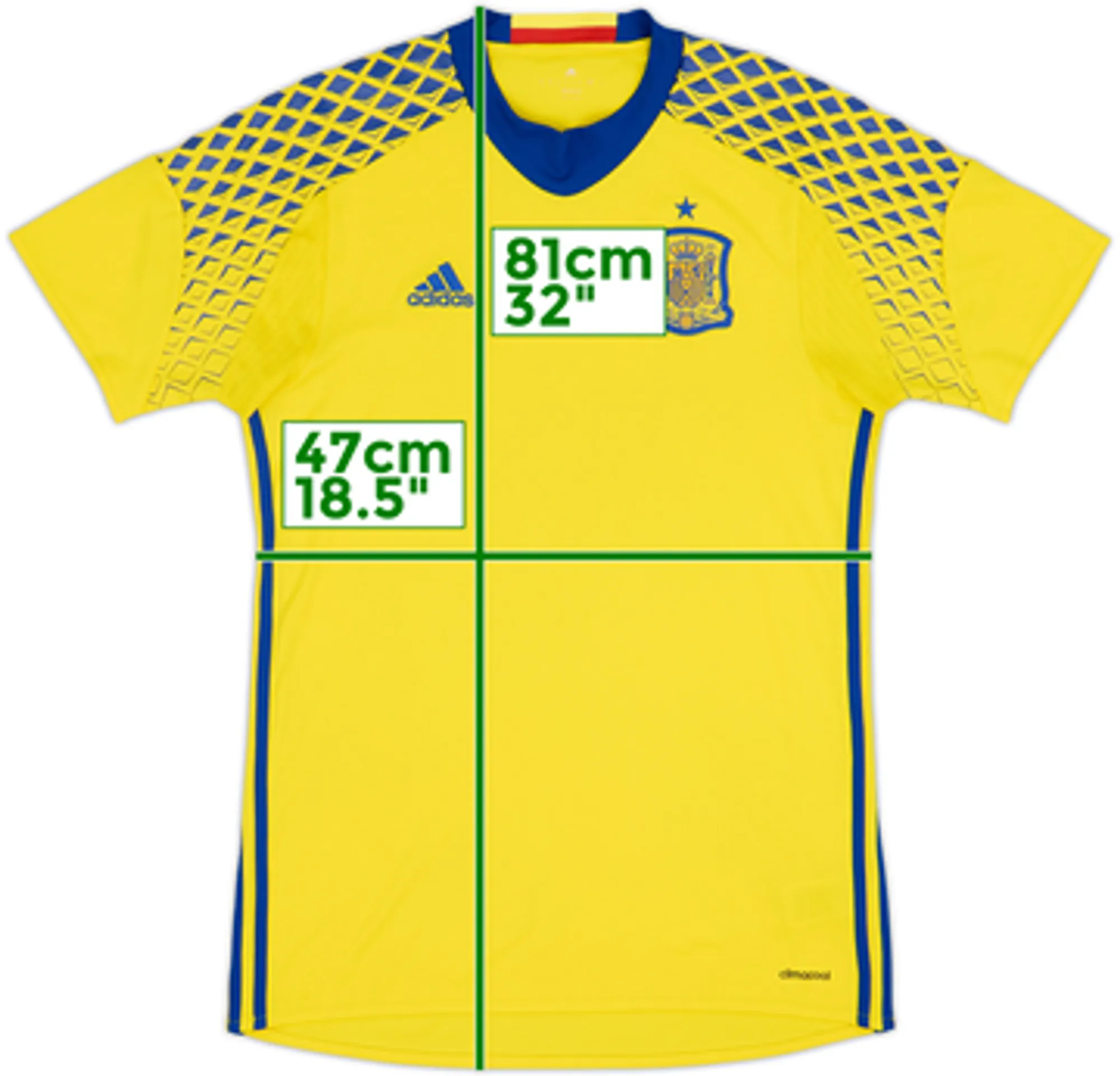 2016-17 Spain GK S/S Shirt - 8/10 - (M)