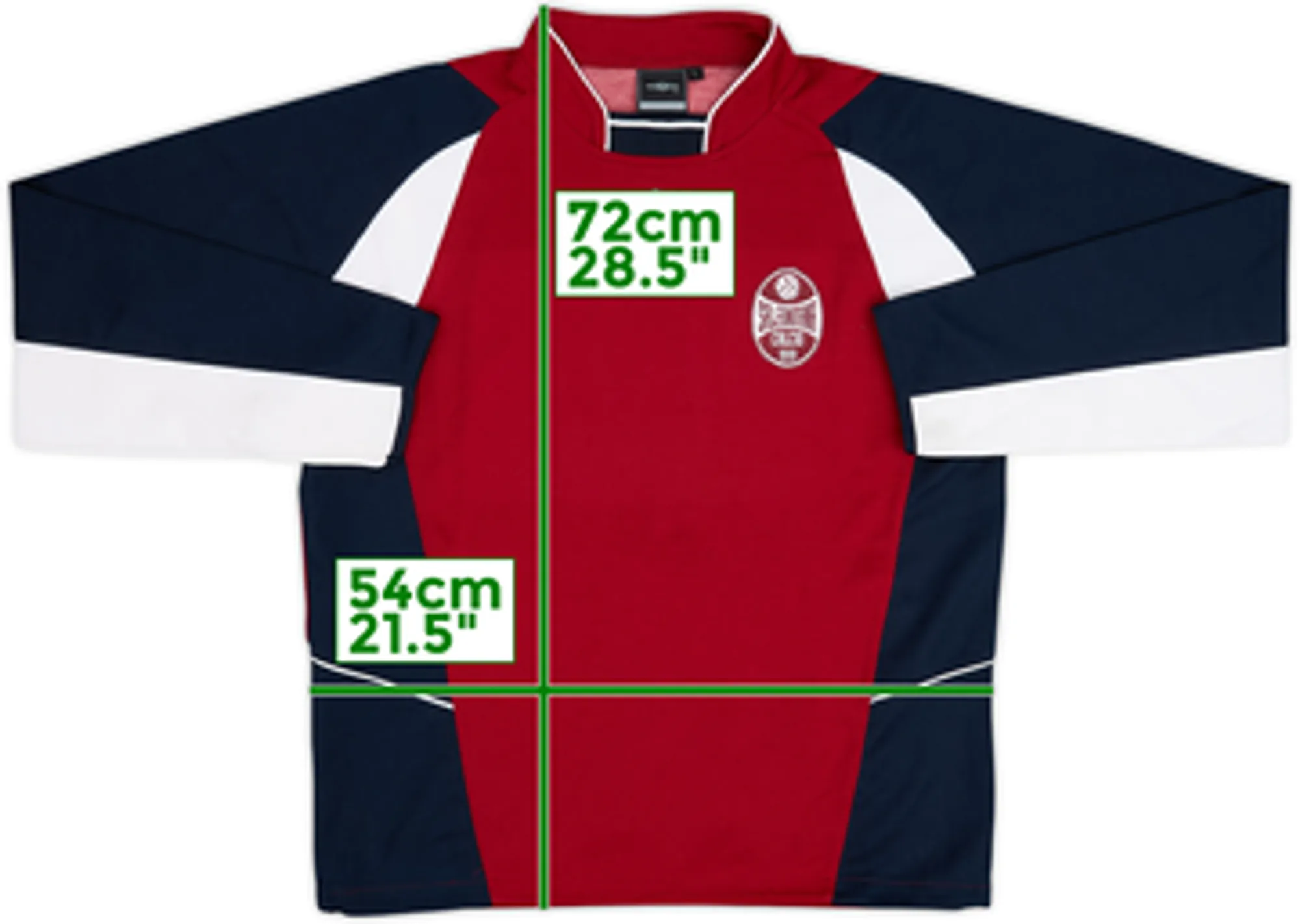 2008-09 Salernitana Umbro Sweat Top - 8/10 - (L)