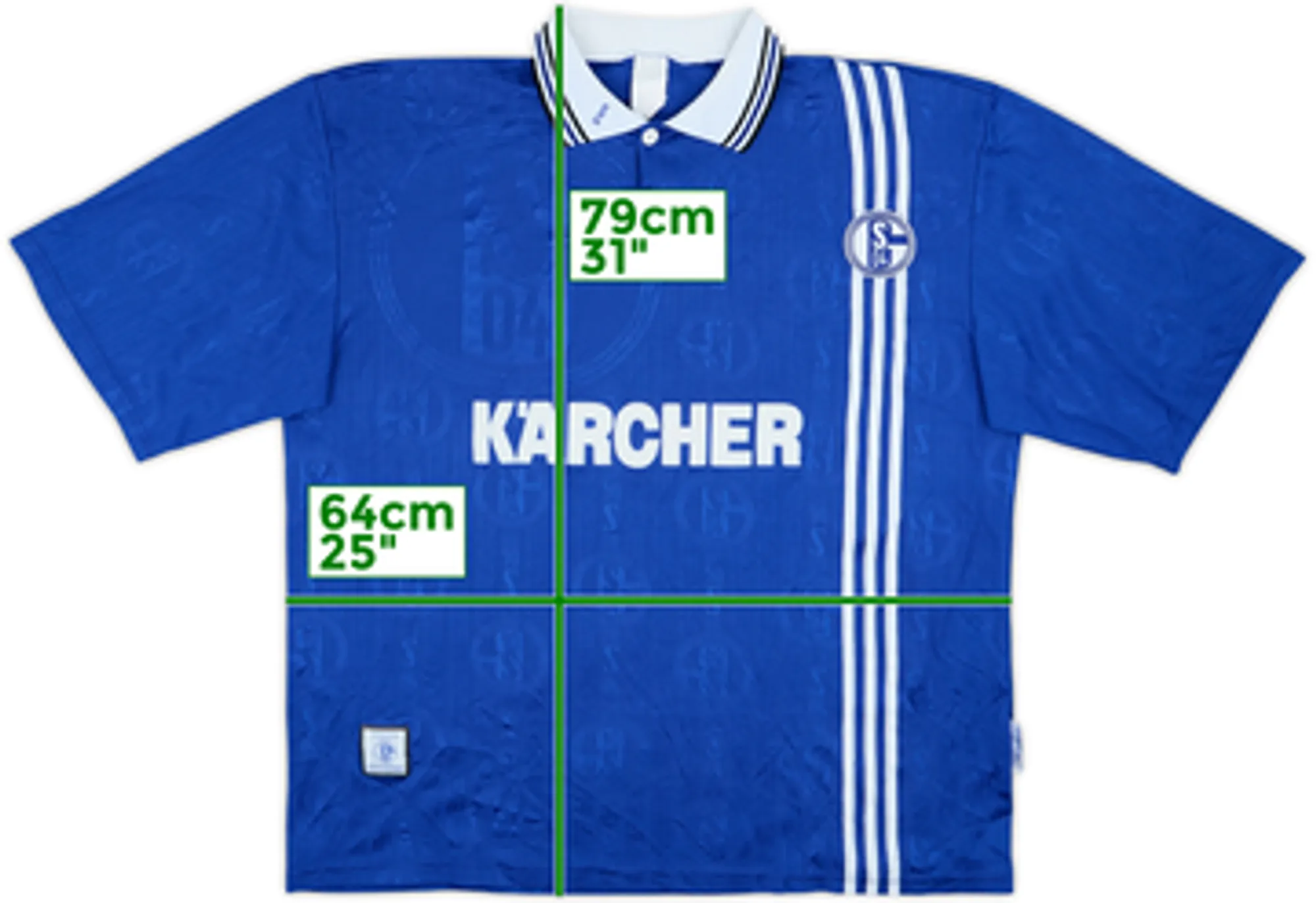 1996-97 Schalke Home Shirt - 8/10 - (XXL)