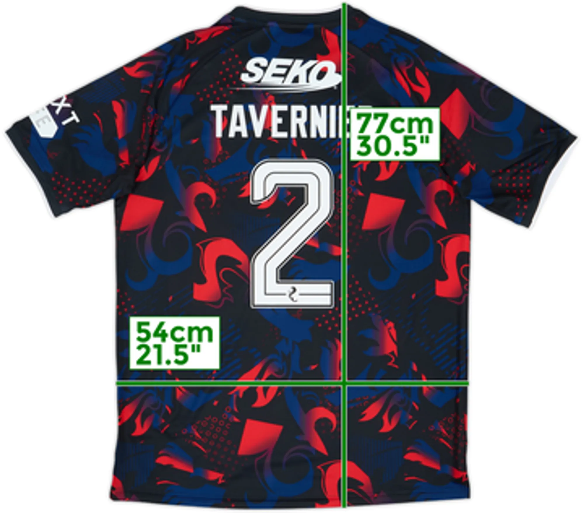 2024-25 Rangers Third Shirt Tavernier #2 (L)