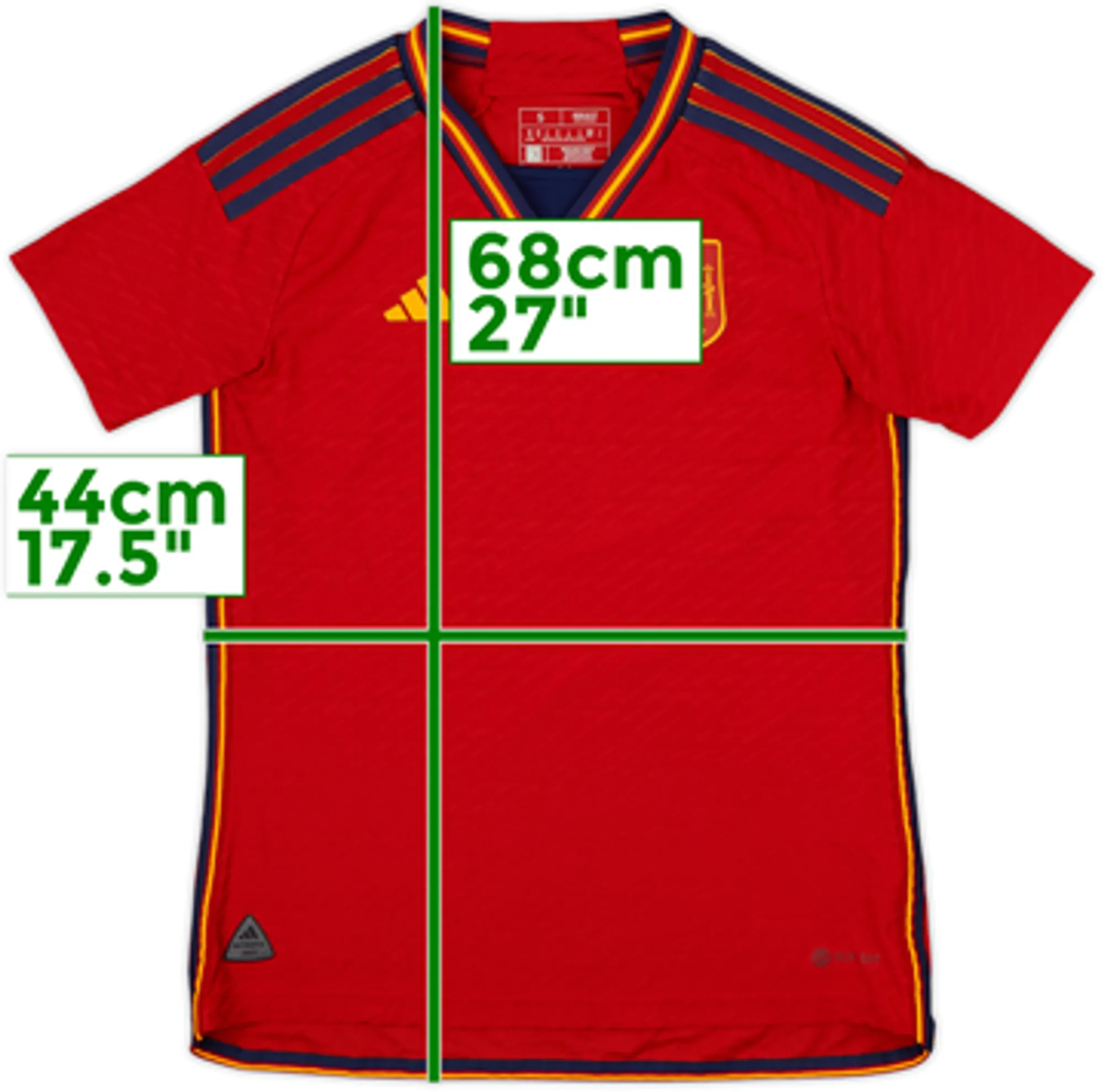 2022-23 Spain Authentic Home Shirt - 8/10 - (Women's S)