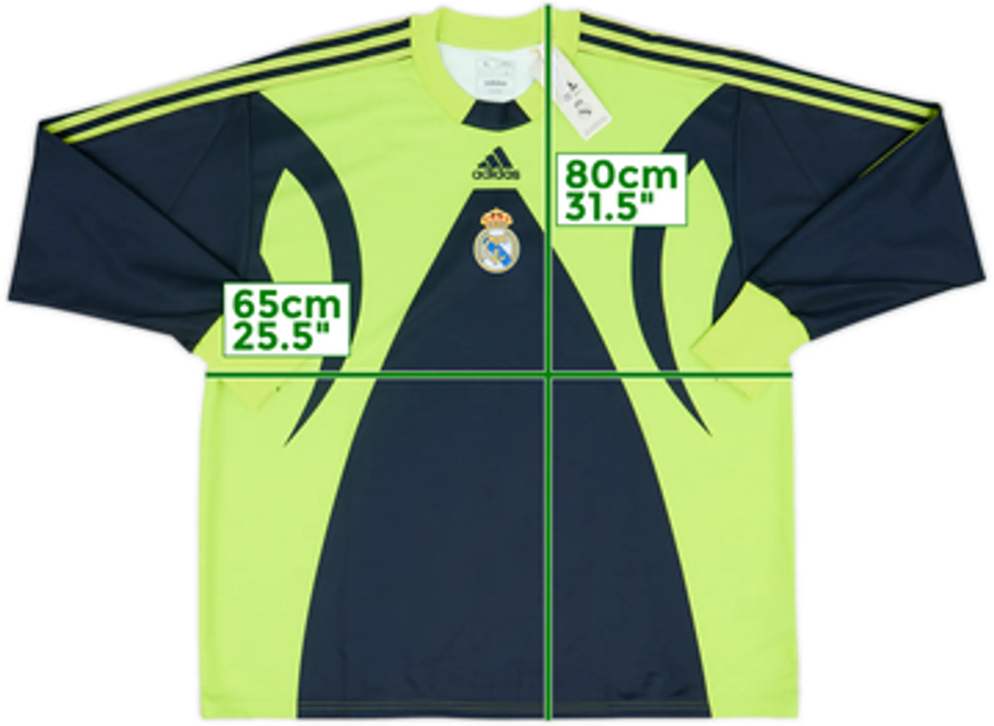 2022-23 Real Madrid adidas Icon GK Shirt (XL)