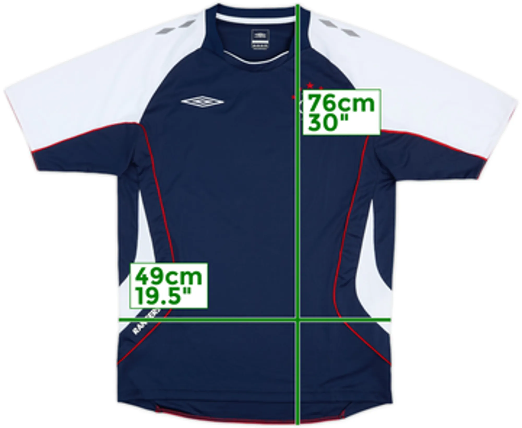 2007-08 Rangers Umbro Training Shirt - 10/10 - (L)