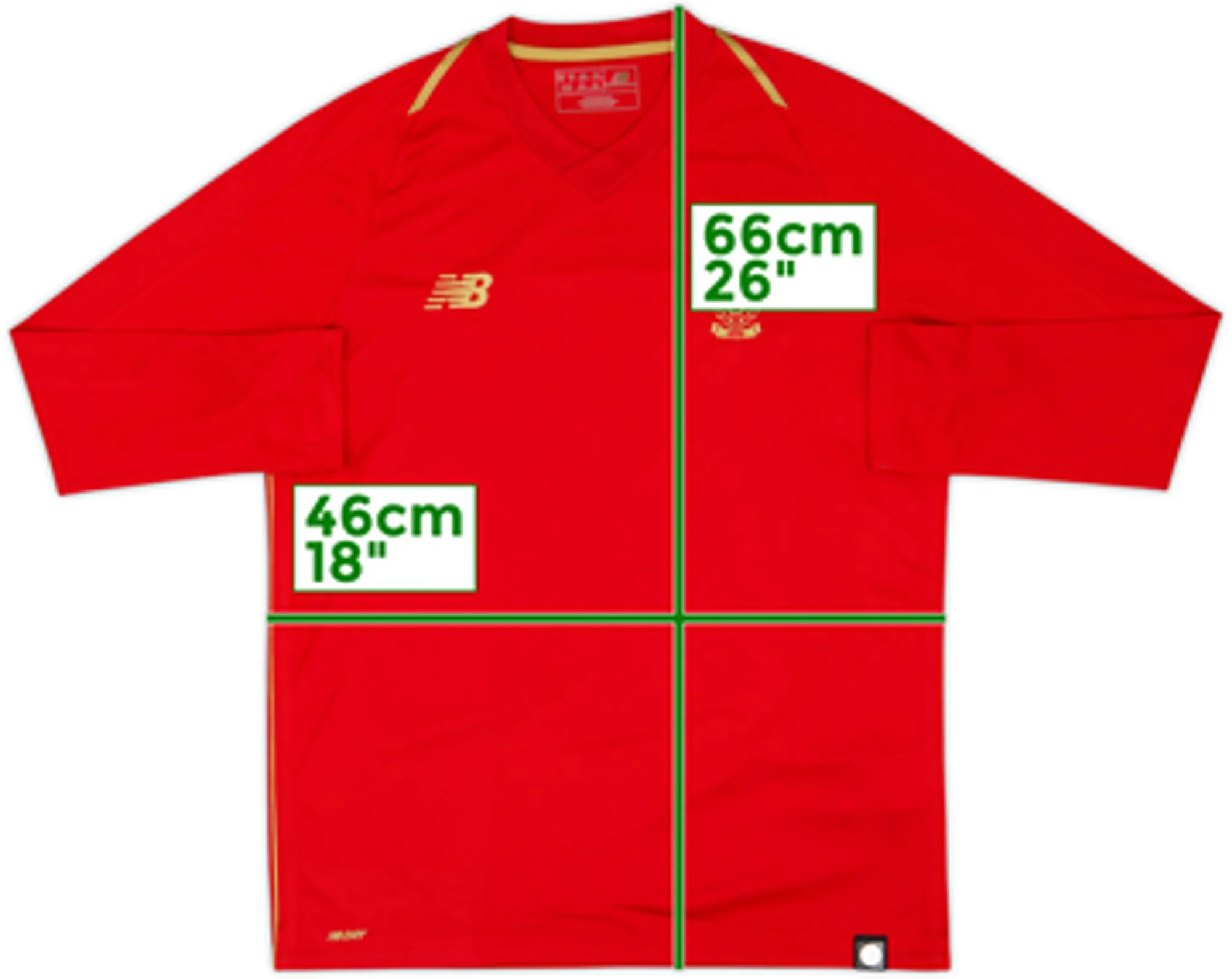 2018-19 Standard Liege Home L/S Shirt - 9/10 - (XL.Boys)