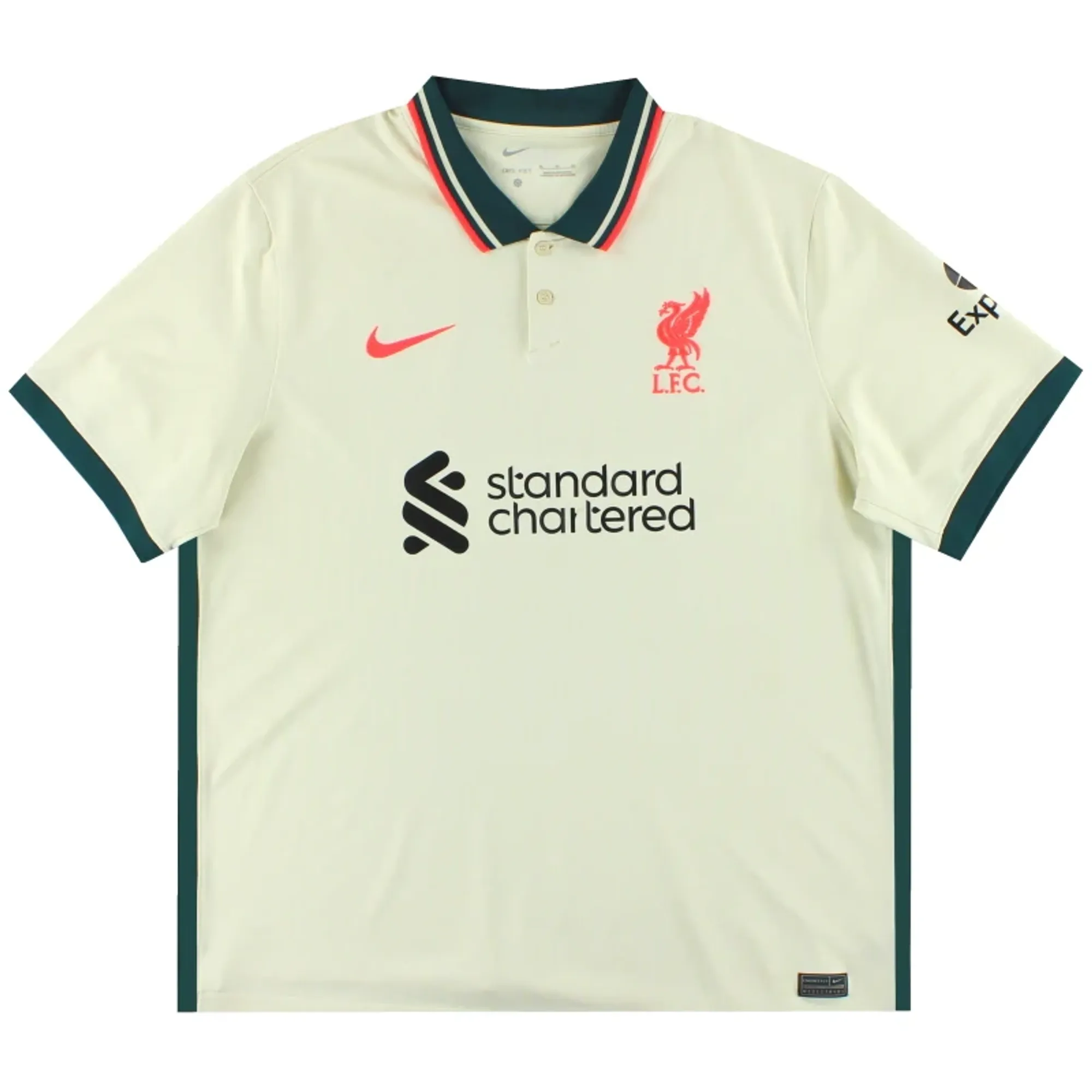 2021-22 Liverpool Nike Away Shirt M - Liverpool / Very Good 