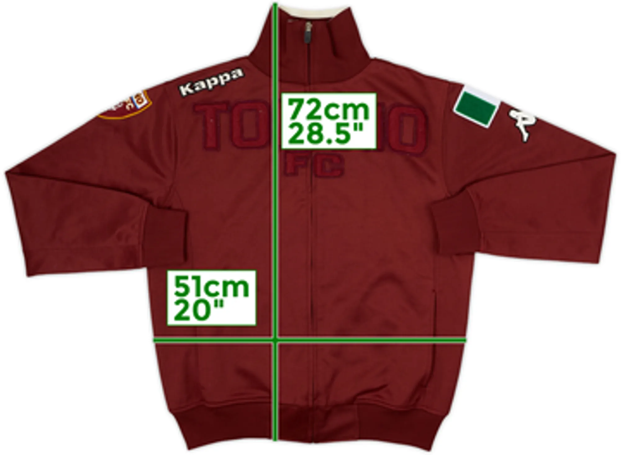 2013-14 Torino Kappa Track Jacket - 8/10 - (M)
