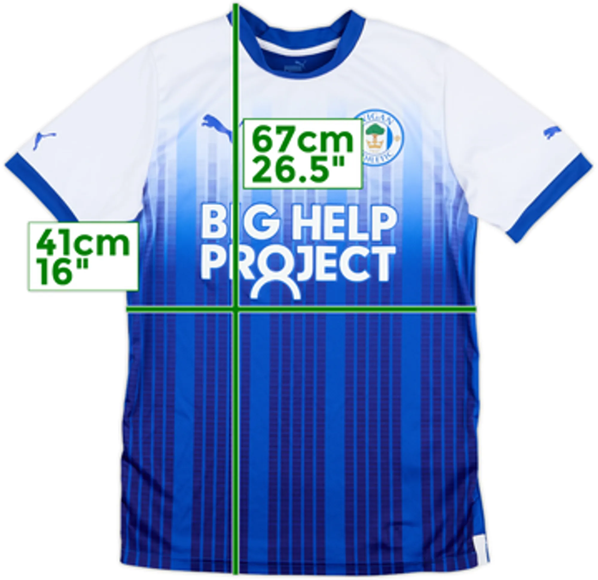 2022-23 Wigan Home Shirt - 6/10 - (S)