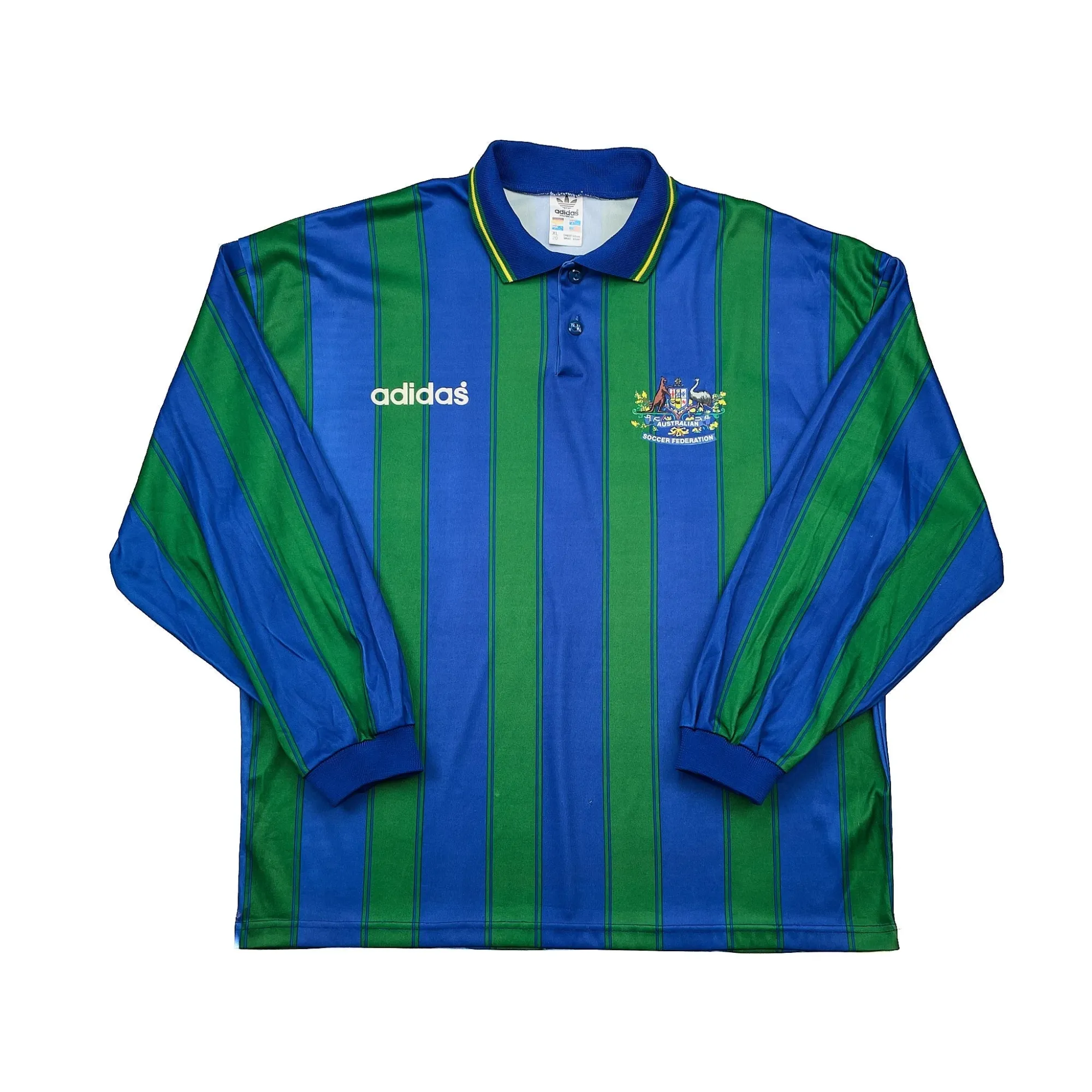 1993/95 Australia L/S Away Shirt (XL) Adidas | Cult Kits