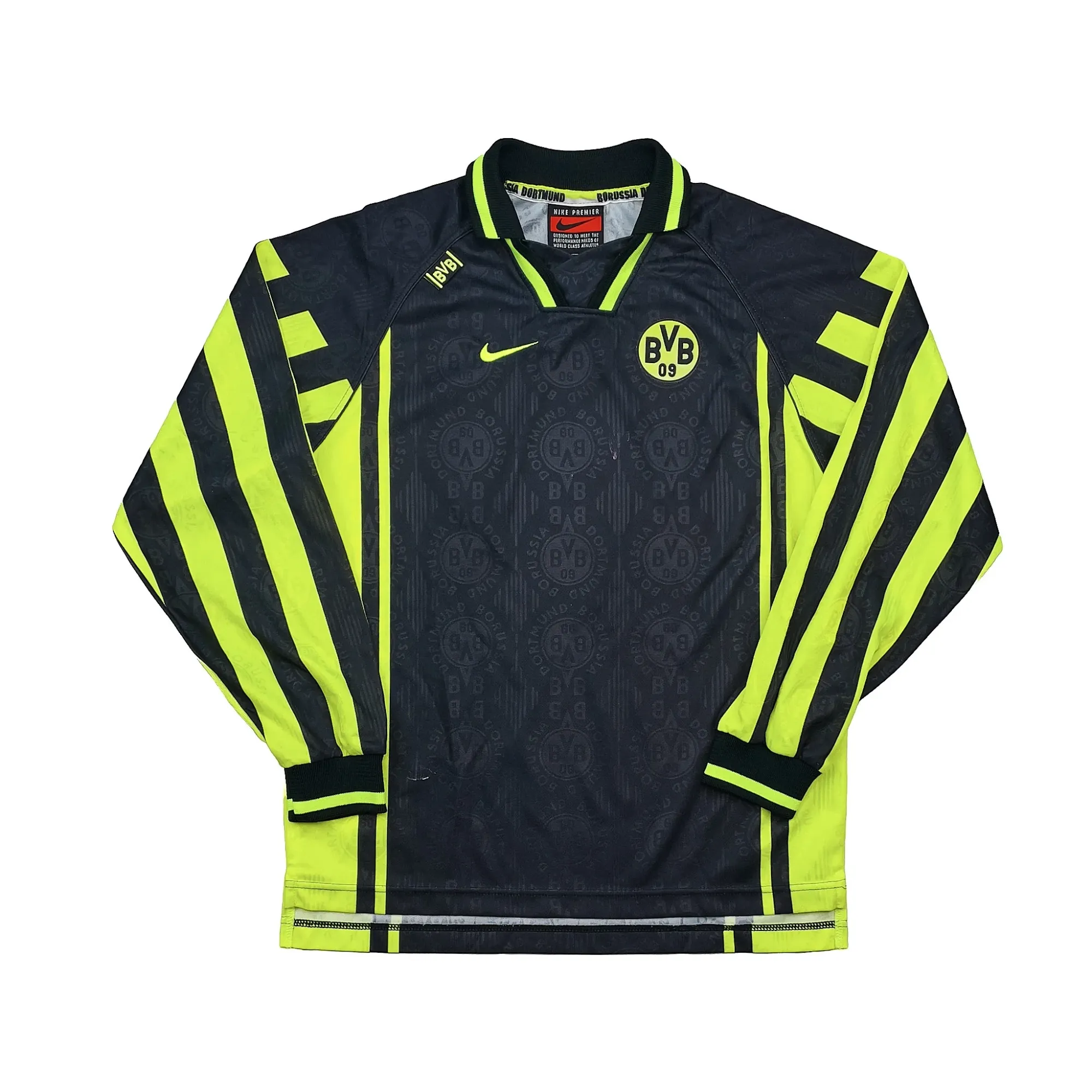 1996/97 Dortmund L/S Away Shirt (XL.Kids) Nike | Cult Kits