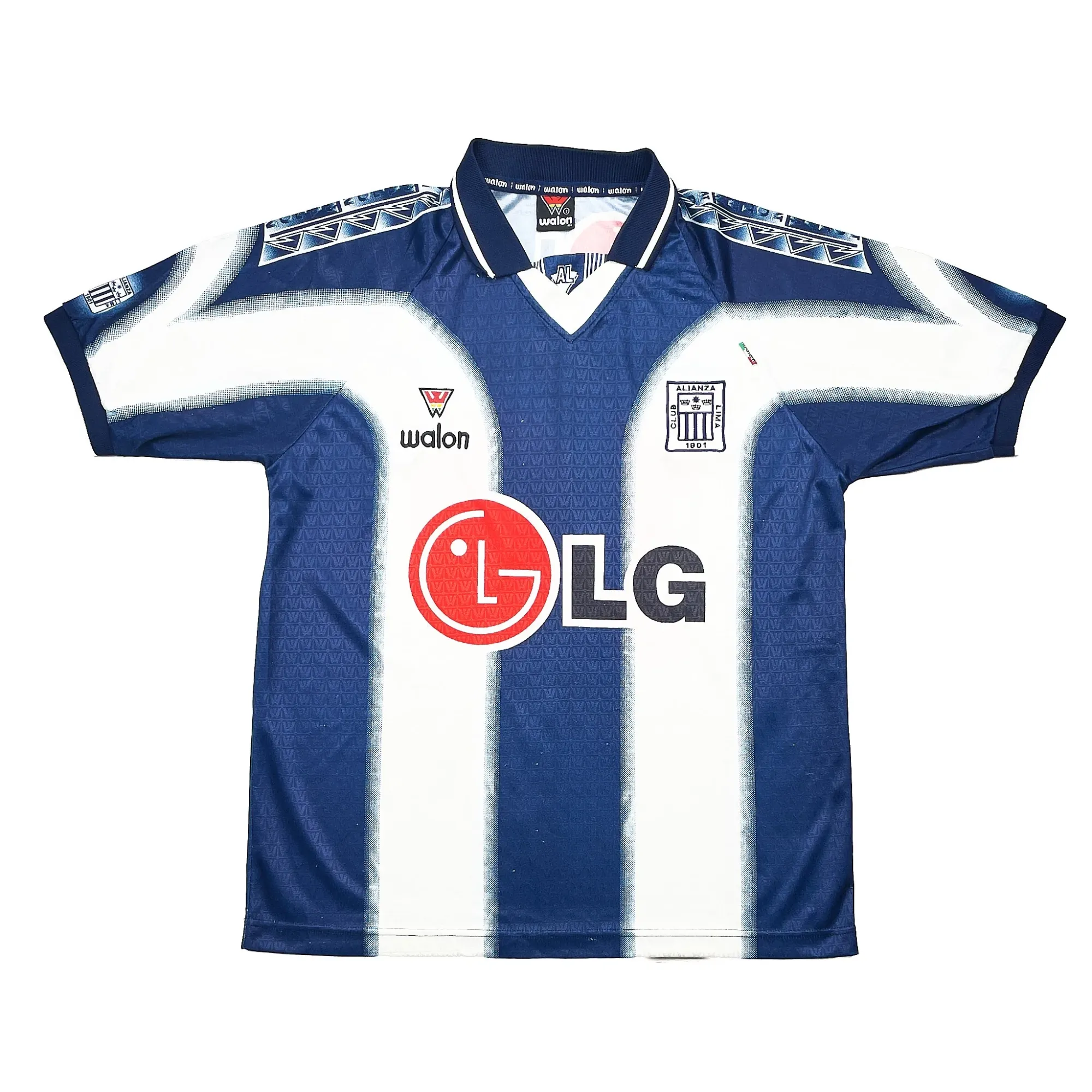 1999/00 Alianza Lima #10 Home Shirt (L) Walon | Cult Kits