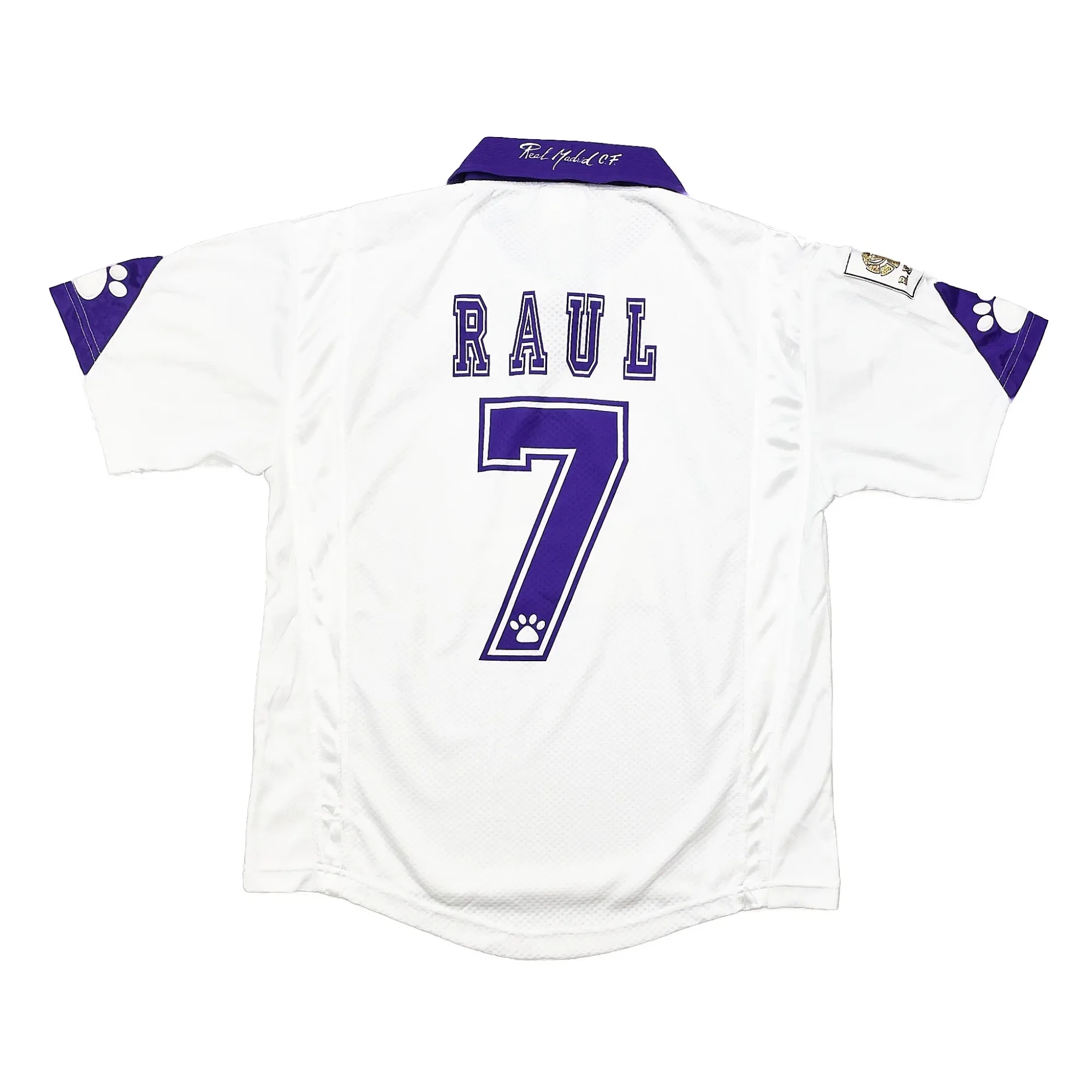 1997/98 Real Madrid Raul #7 Home Shirt (XS) Kelme | Cult Kits
