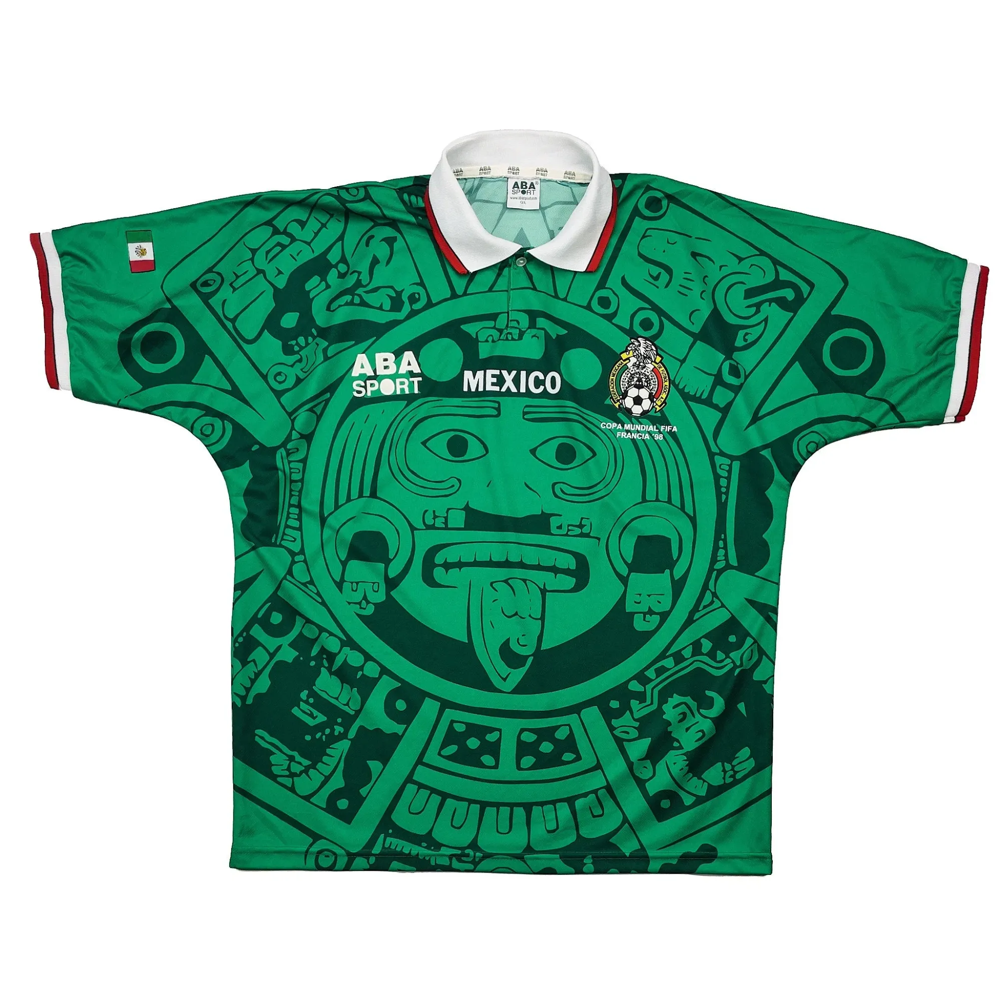 1998 Mexico Home Shirt (L) ABA Sport | Cult Kits