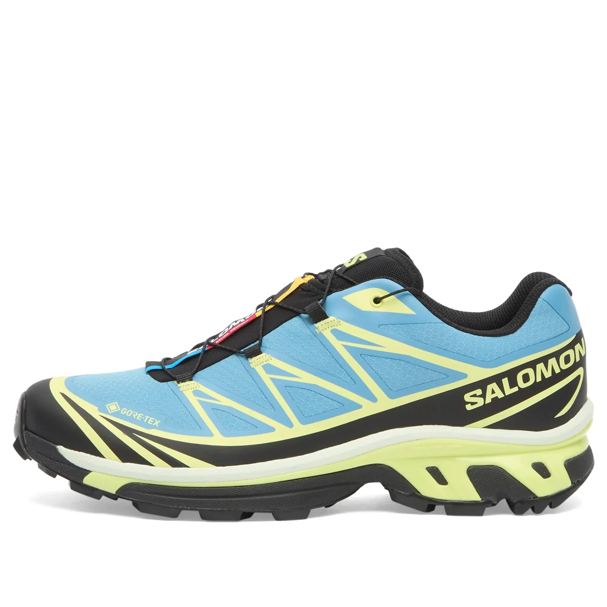 Salomon Men's XT-6 GTX Sneaker Niagara/Sunny Lime/Black