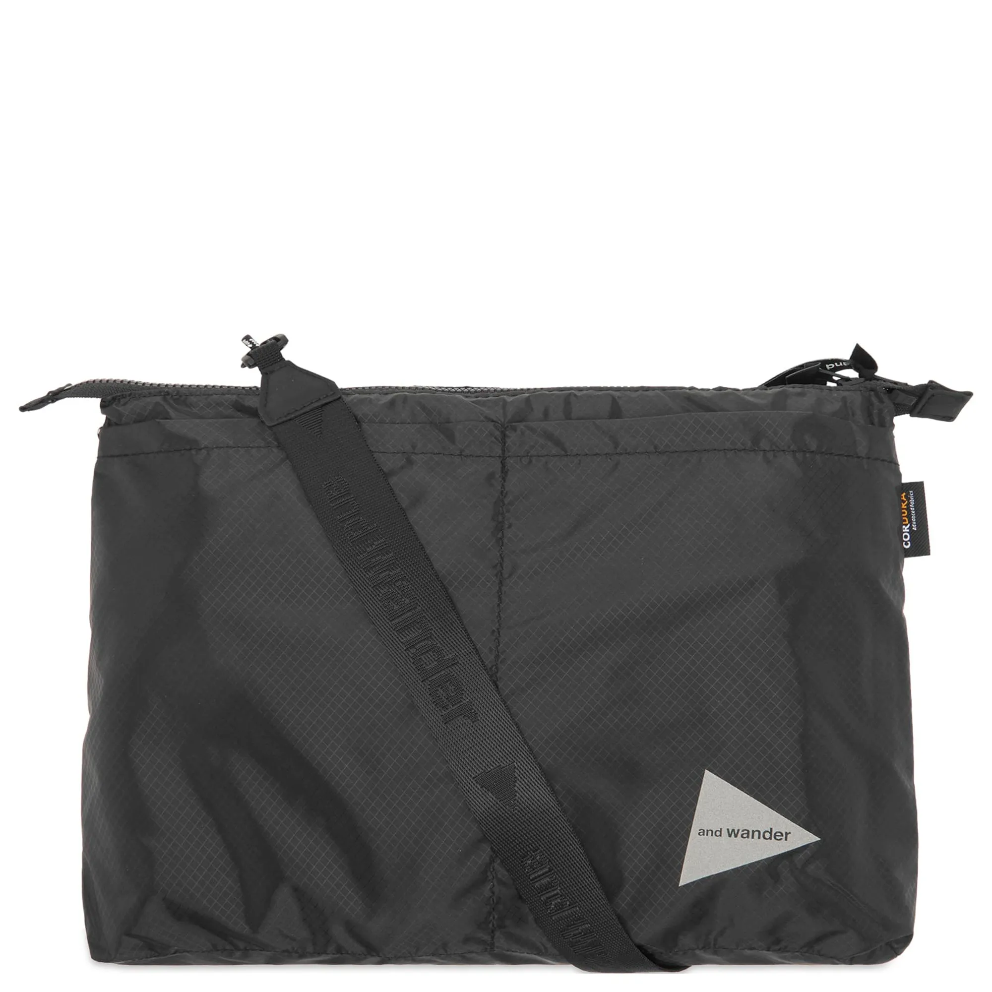 and wander Men's Sil Sacoche Black