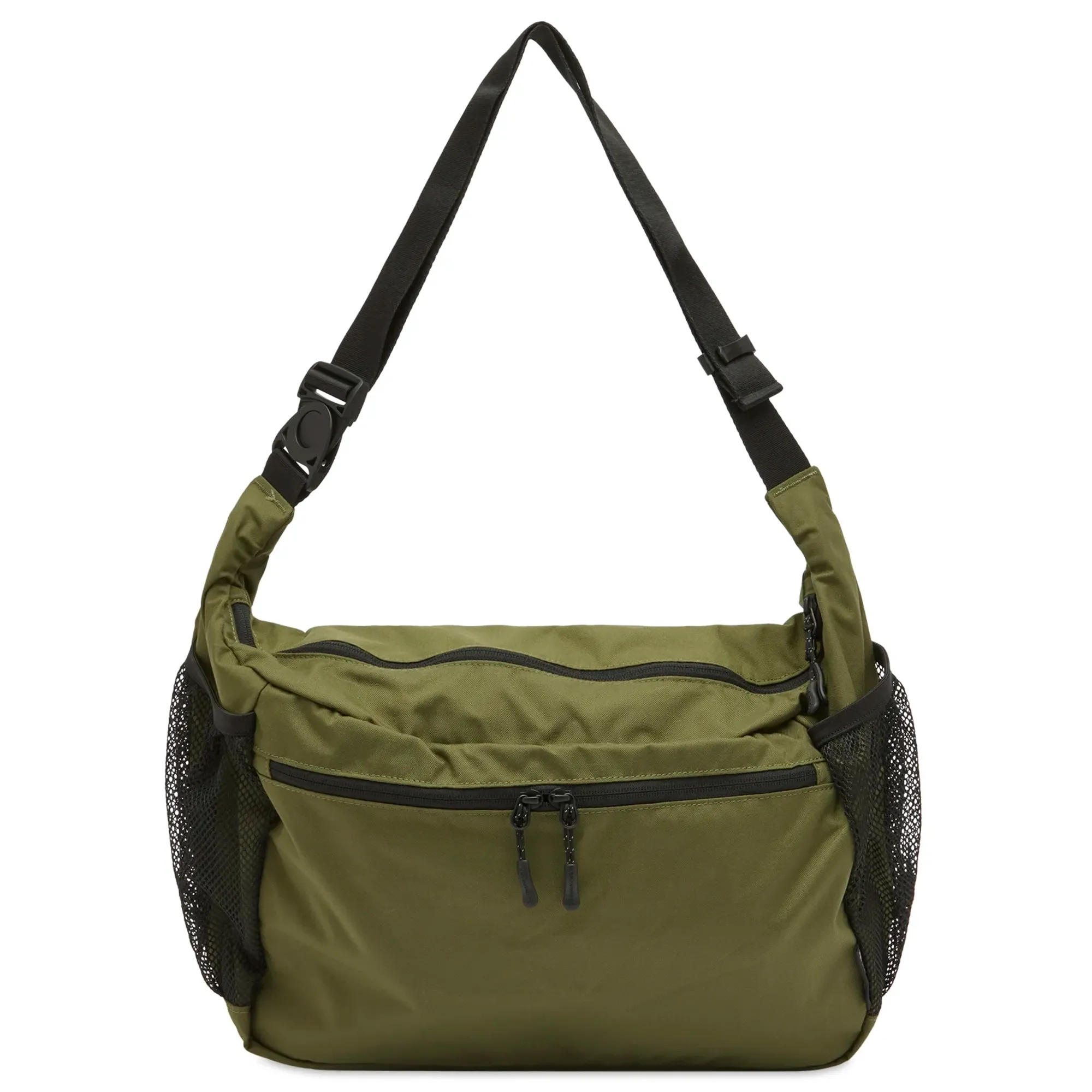Snow Peak Men's Everyday Use Middle Shoulder Bag Olive