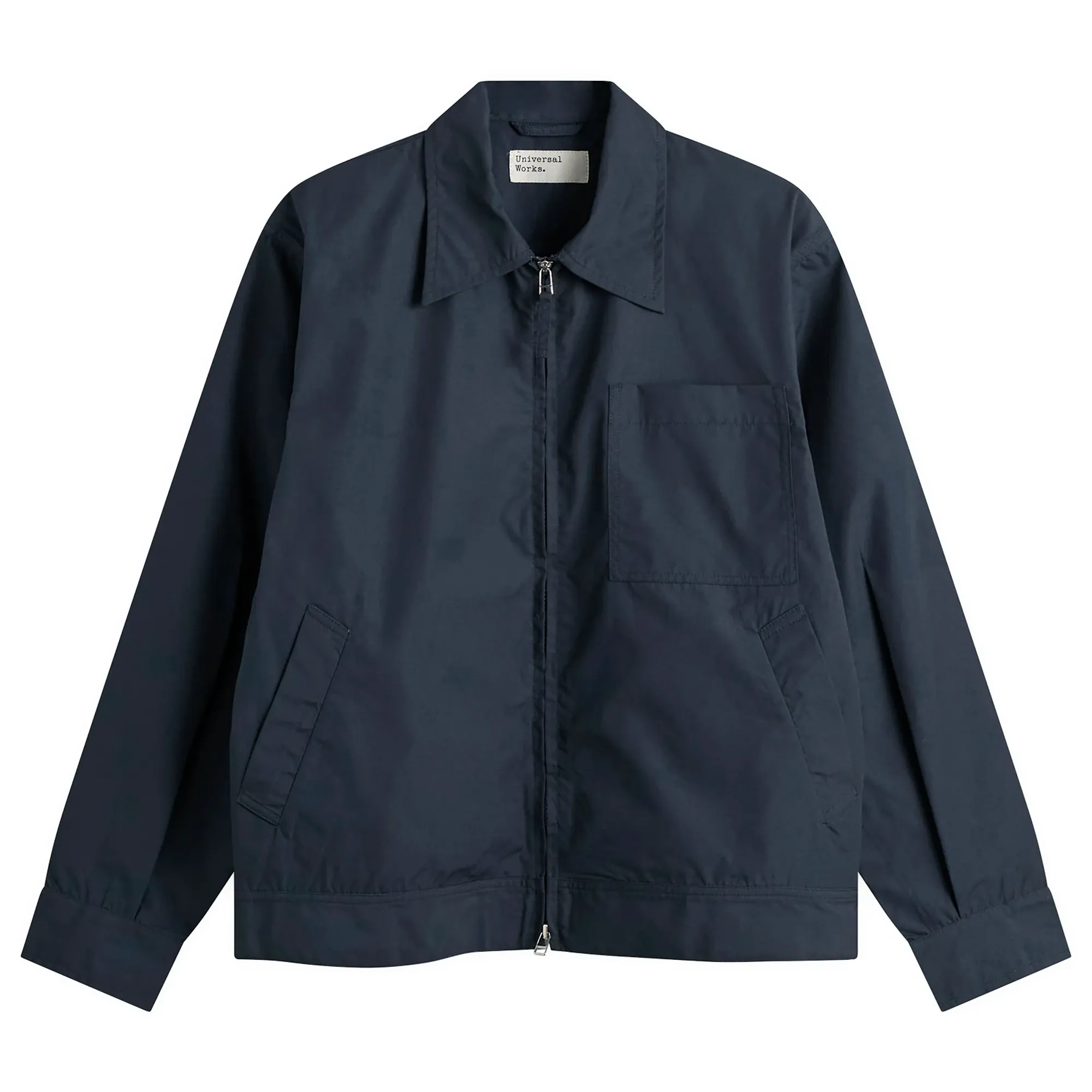 Universal Works Men's Recycled Poly Tech Rose Bowl Jacket Navy