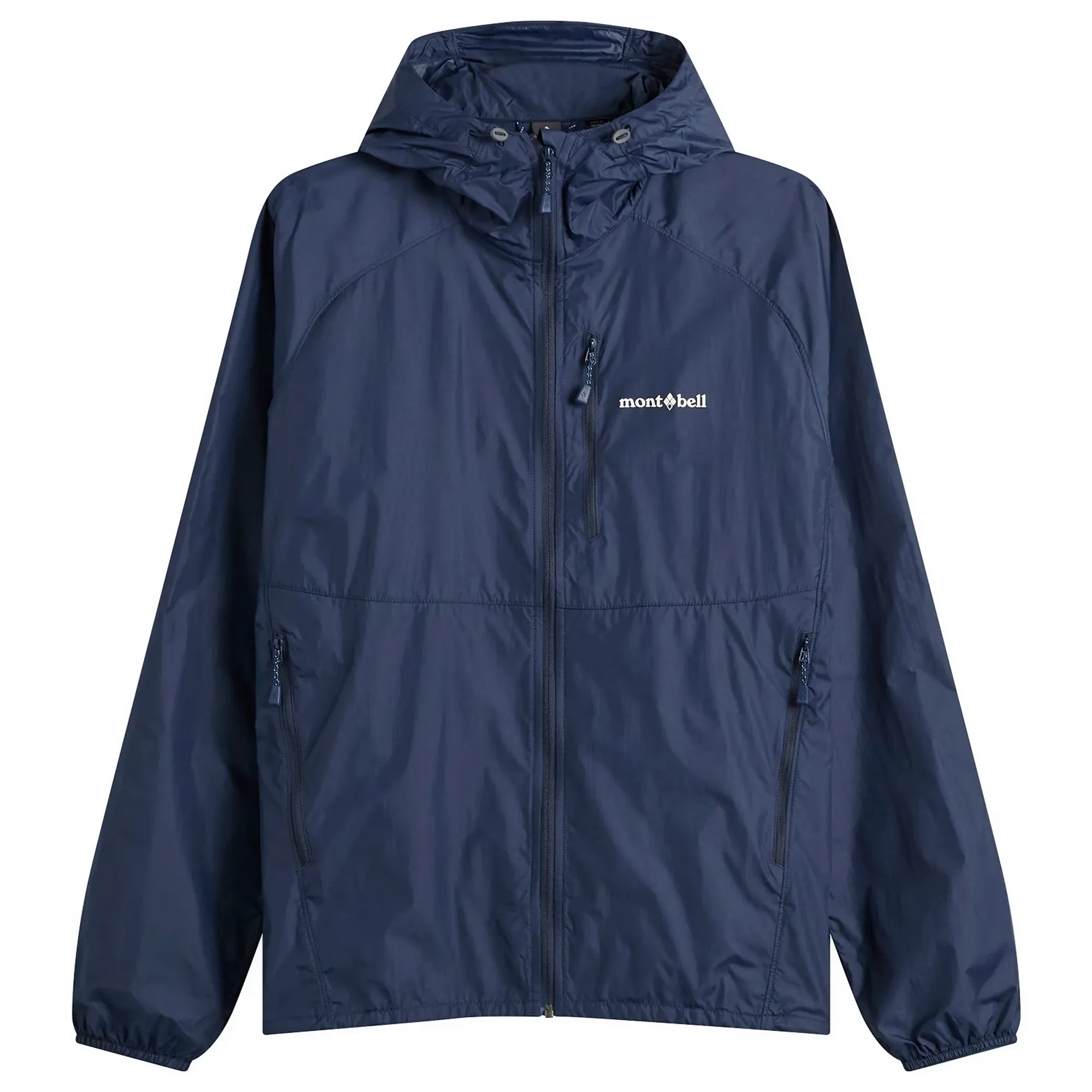 Montbell Men's Wind Blast Hooded Jacket Navy