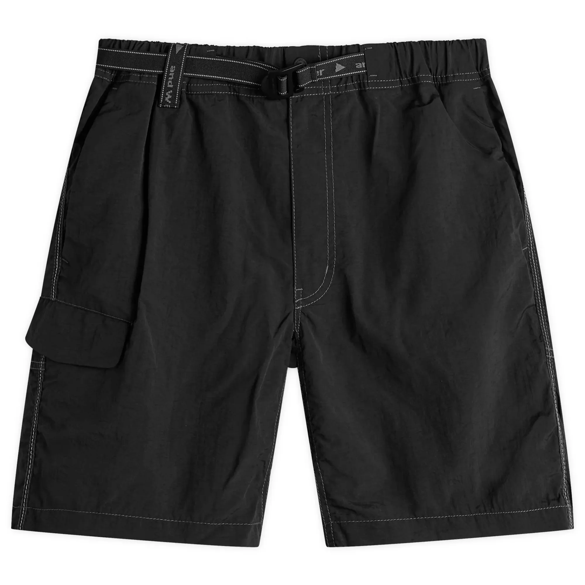 and wander Men's NY Taffeta Hiker Shorts Black