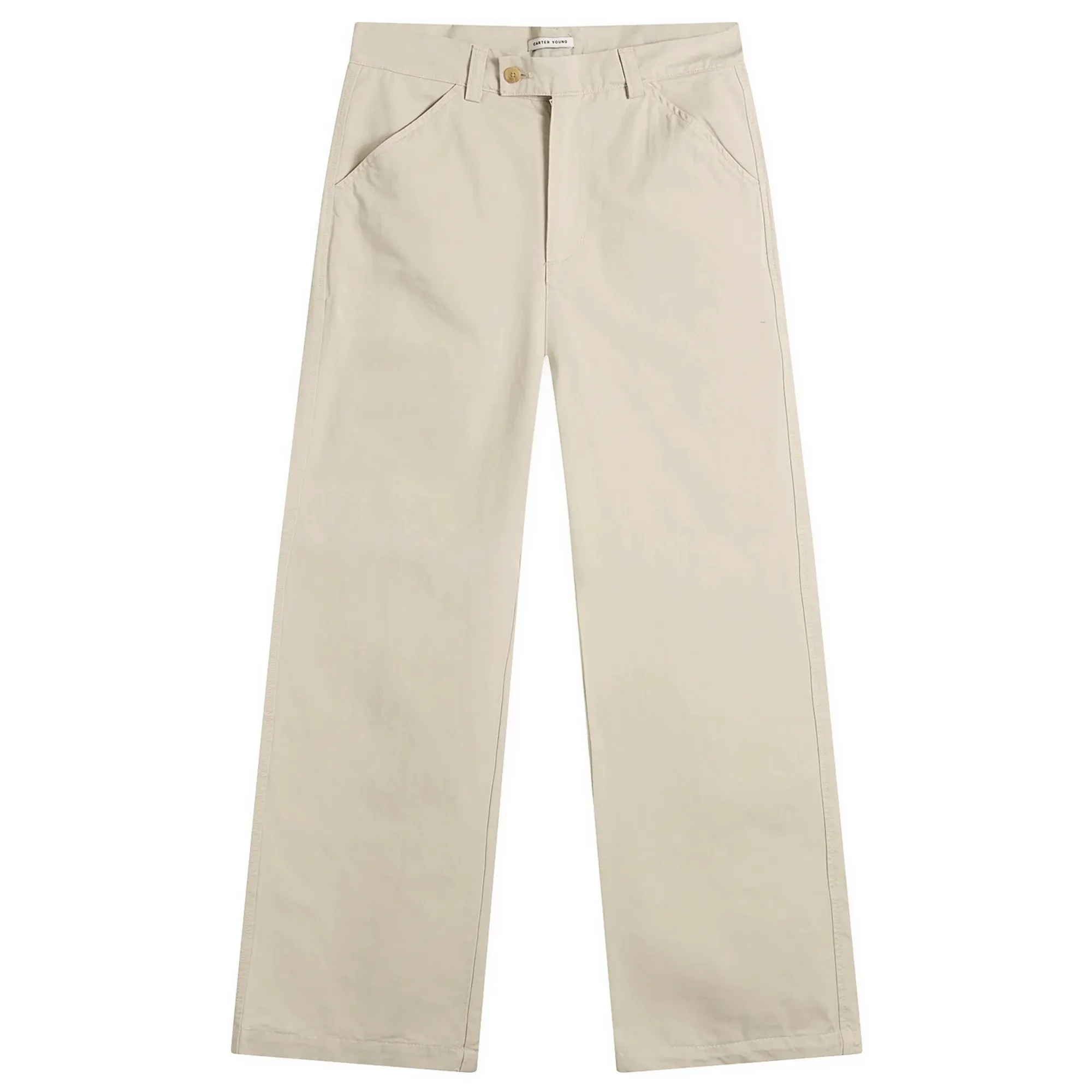 Carter Young Men's Big Ben Chino Pale Khaki