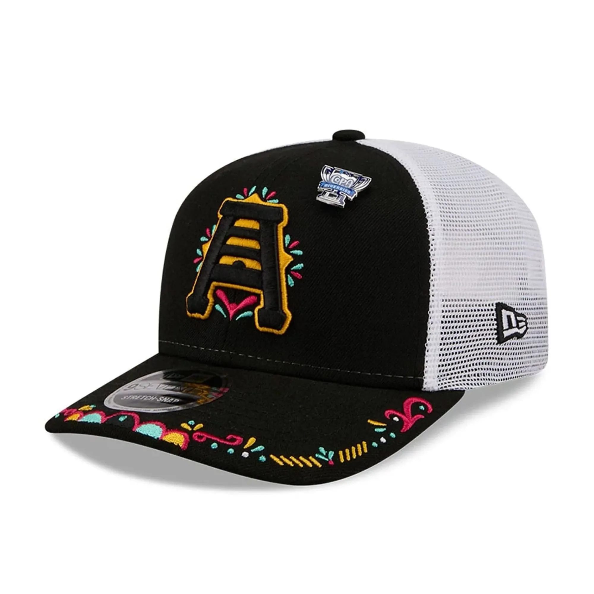 SLC Bee MiLB La Copa 2026 Black 9SEVENTY Stretch Snap Adjustable Cap New Era Cap adult unisex
