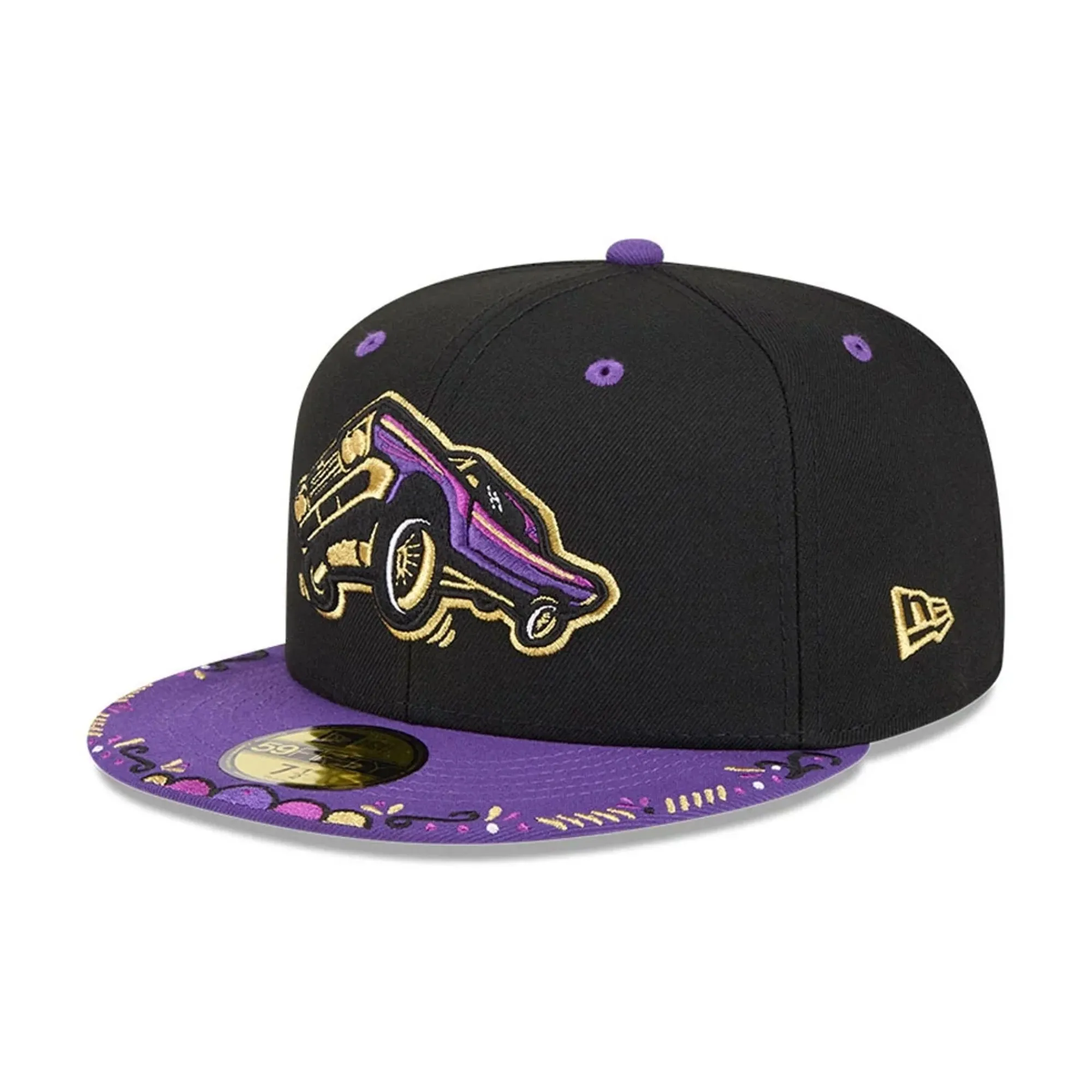 Fresno Grizzlies MiLB La Copa 2026 Black 59FIFTY Fitted Cap New Era Cap adult unisex