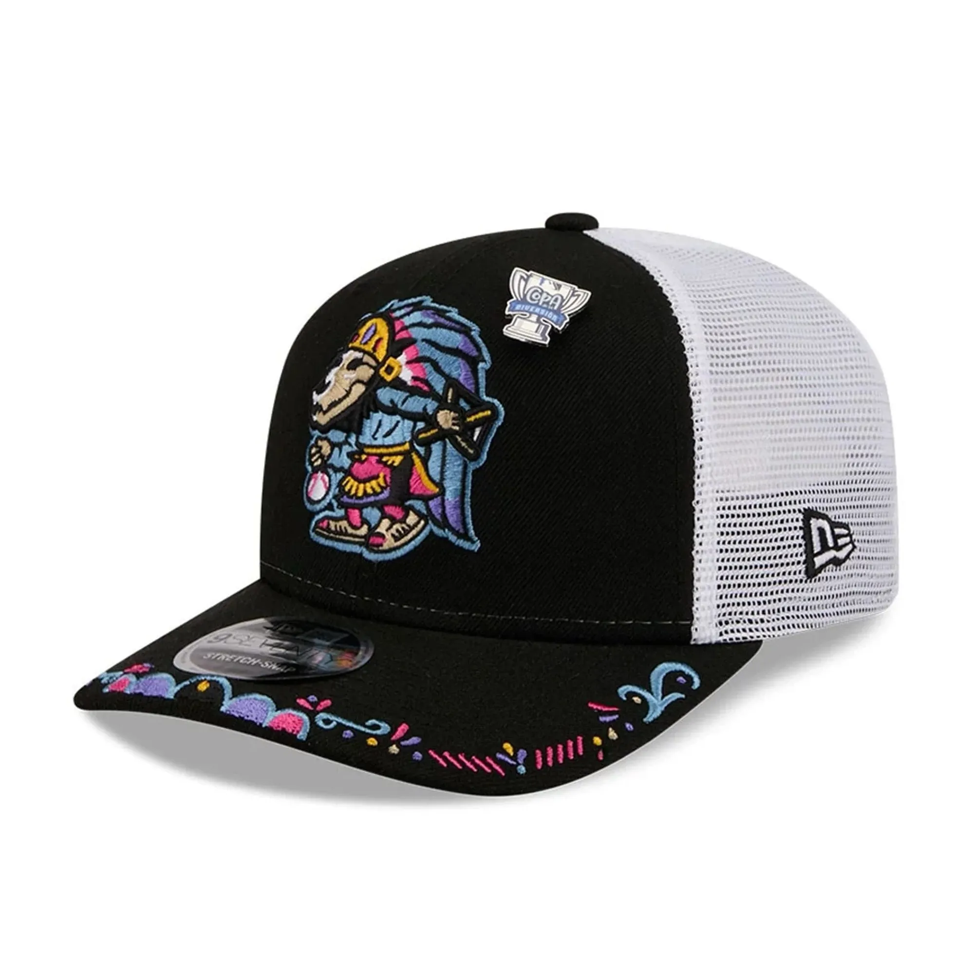 Chihuahuas MiLB La Copa 2026 Black 9SEVENTY Stretch Snap Adjustable Cap New Era Cap adult unisex