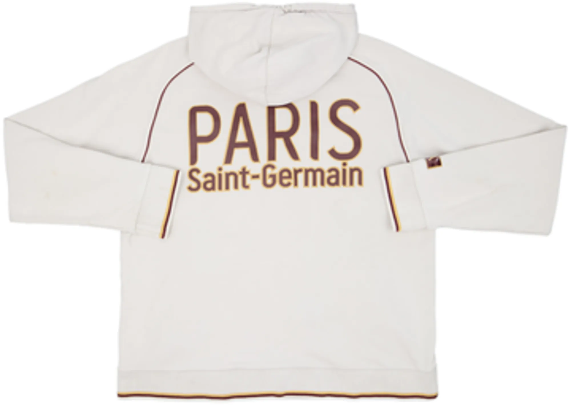 2006-07 Paris Saint-Germain Nike 1/4 Zip Hooded Sweat Top - 5/10 - (XL)