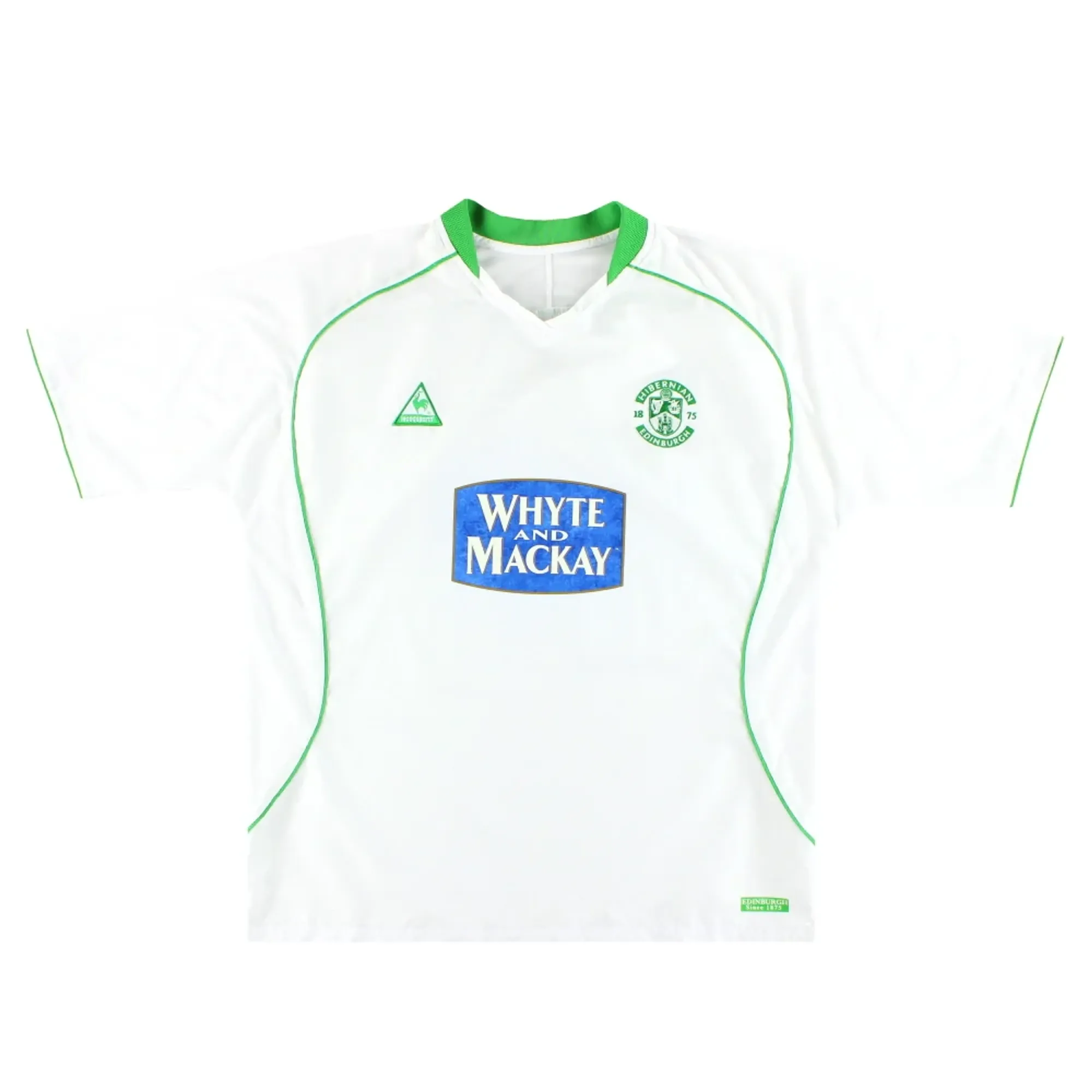 2004-05 Hibernian Le Coq Sportif Away Shirt L - Other Scottish Clubs / Excellent 