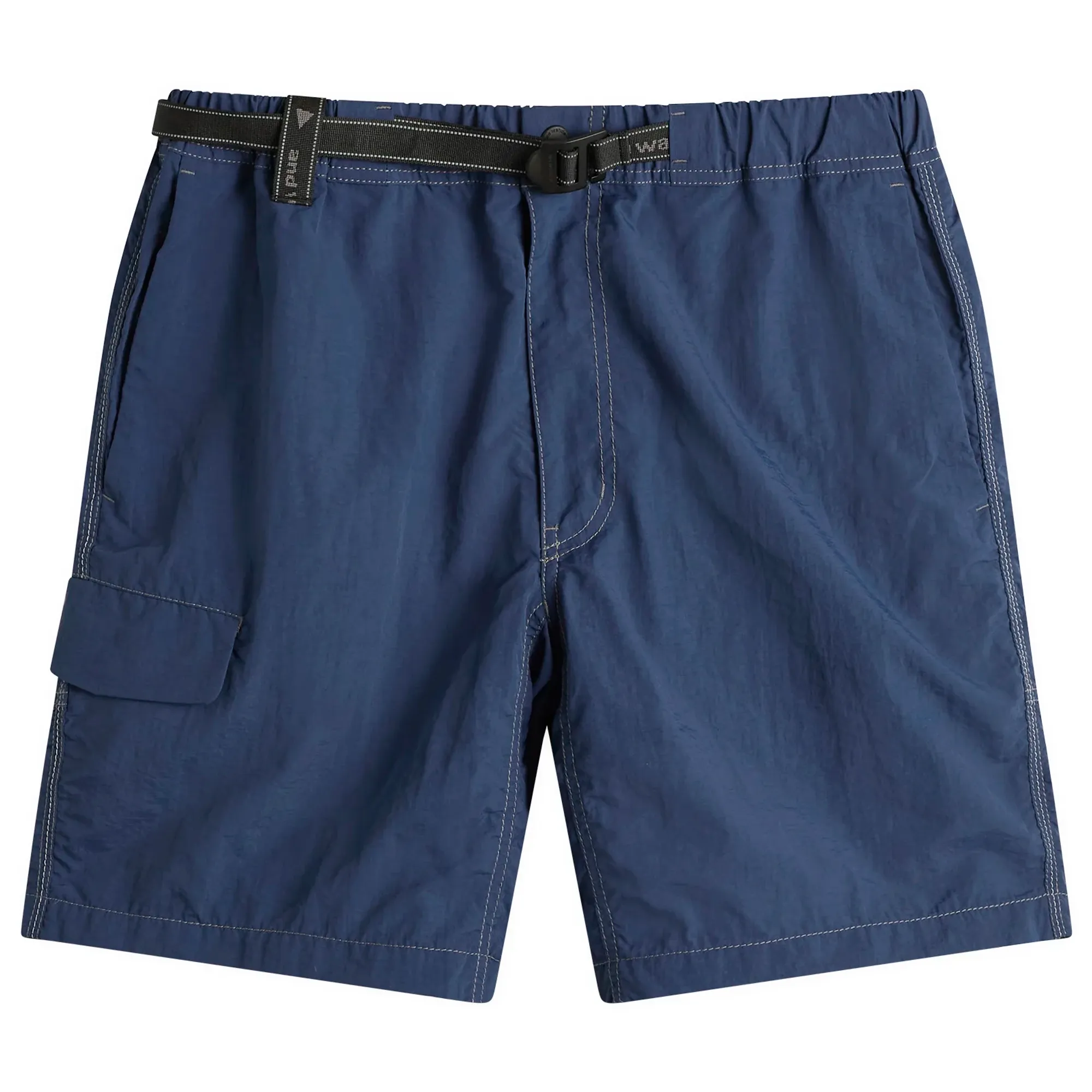 and wander Men's NY Taffeta Hiker Shorts Dark Blue