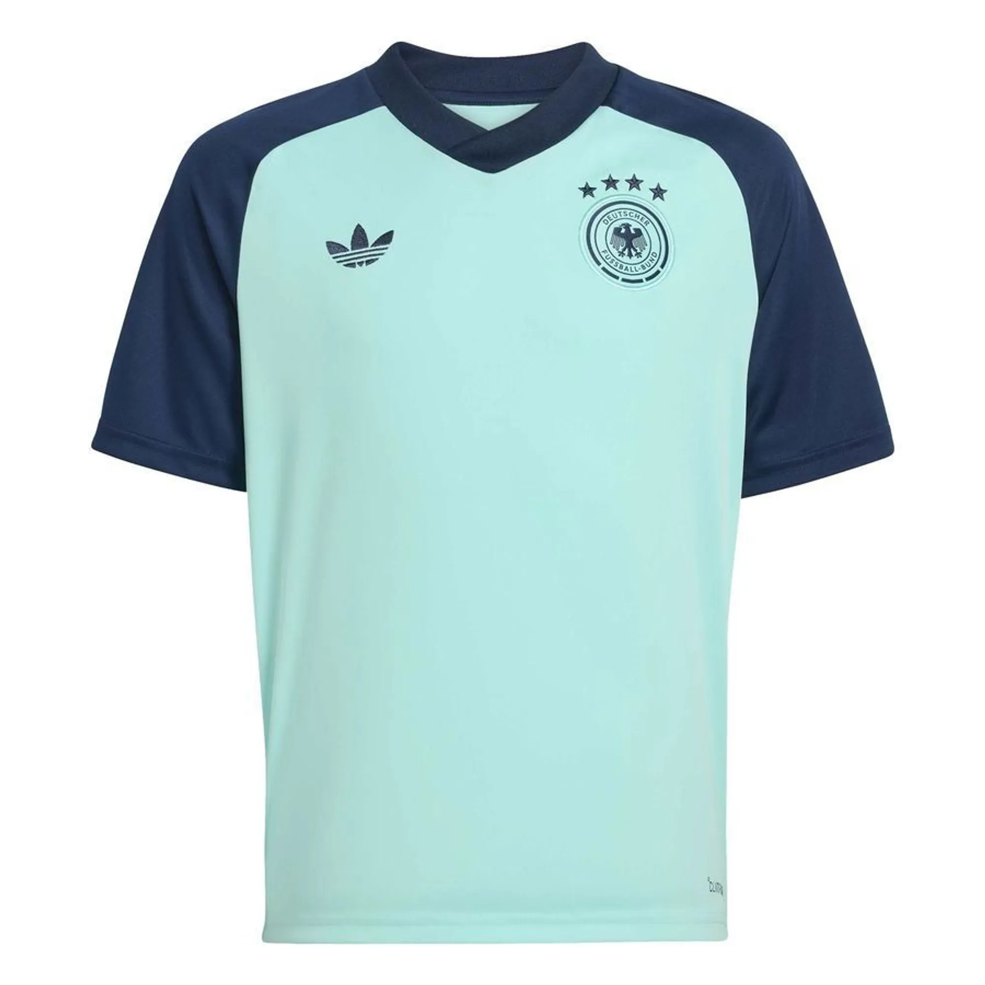 Germany Training T-Shirt Pre Match Away World Cup 2026 - Flash Aqua Kids - ['Turquoise']