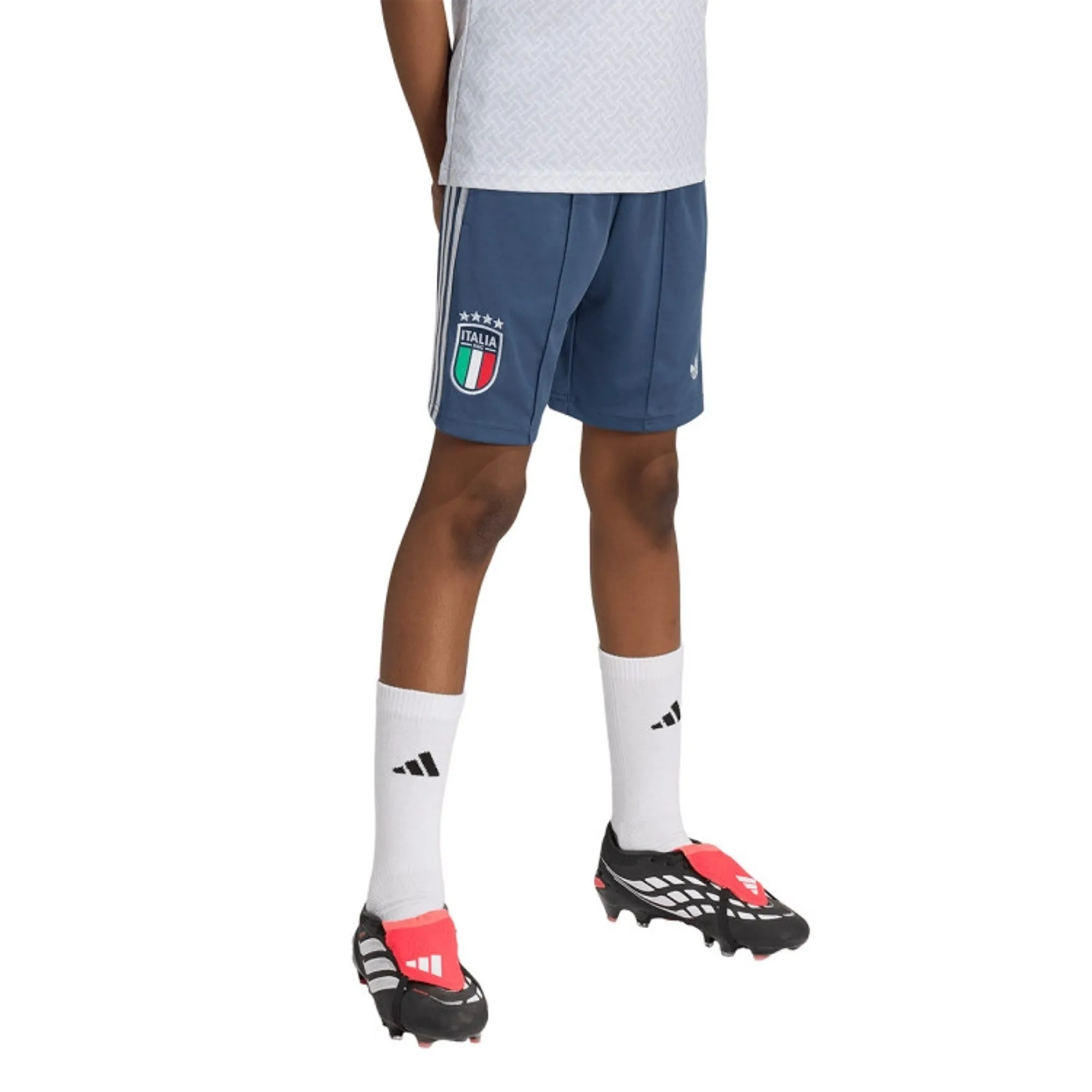 Italy Away Shorts 2025/26 Kids - ['Blue']