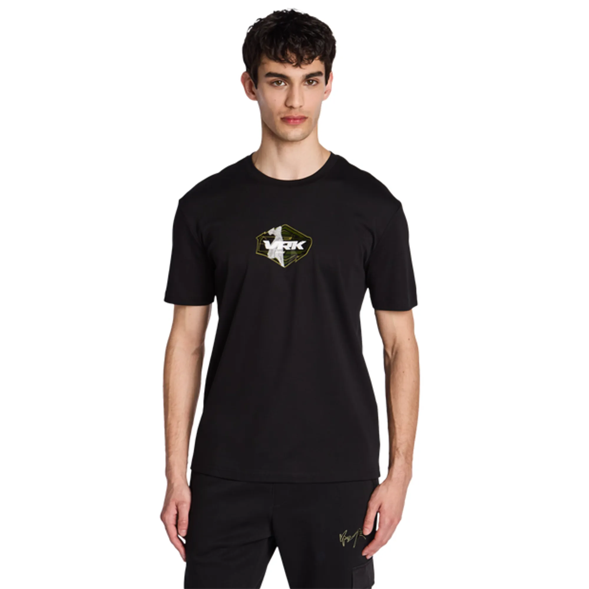 Vrunk Headshot Men T-Shirts - Black
