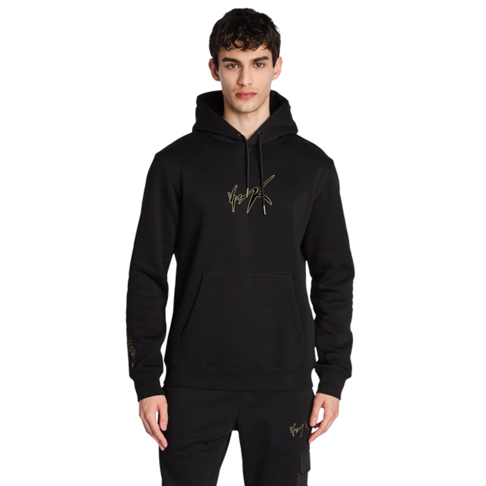 Vrunk Headshot Men Hoodies - Black