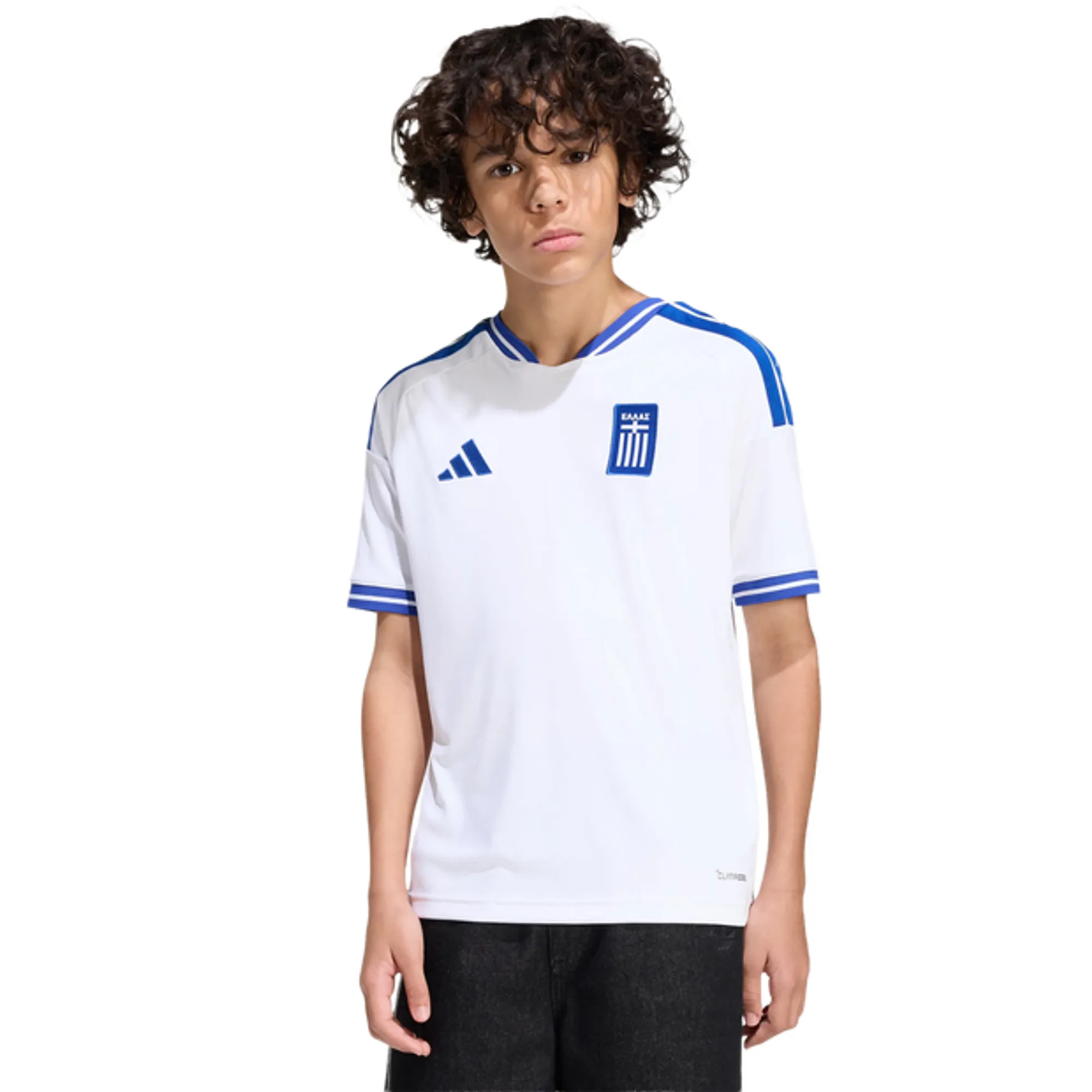 Adidas Greece 26 Home Jersey Kid's Jerseys/Replicas - White