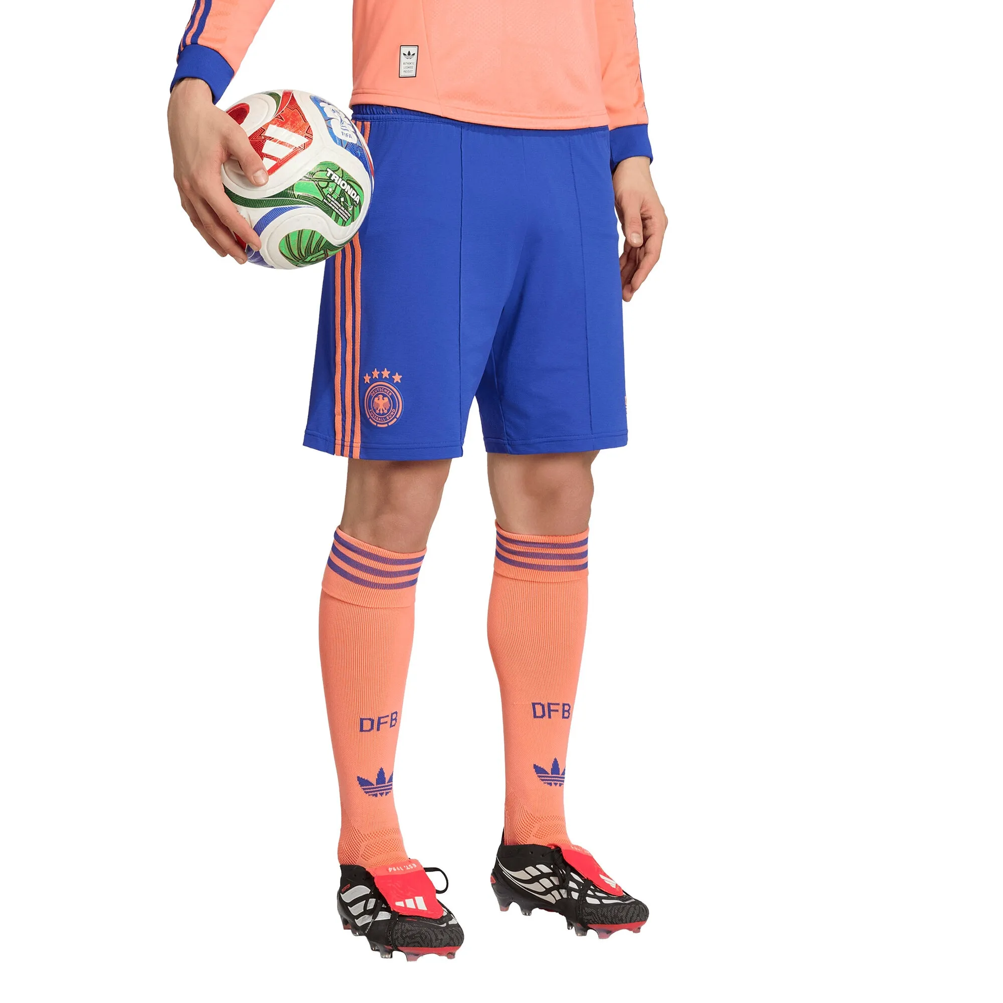 Germany National Team adidas Away Goalkeeper Authentic Shorts 2026