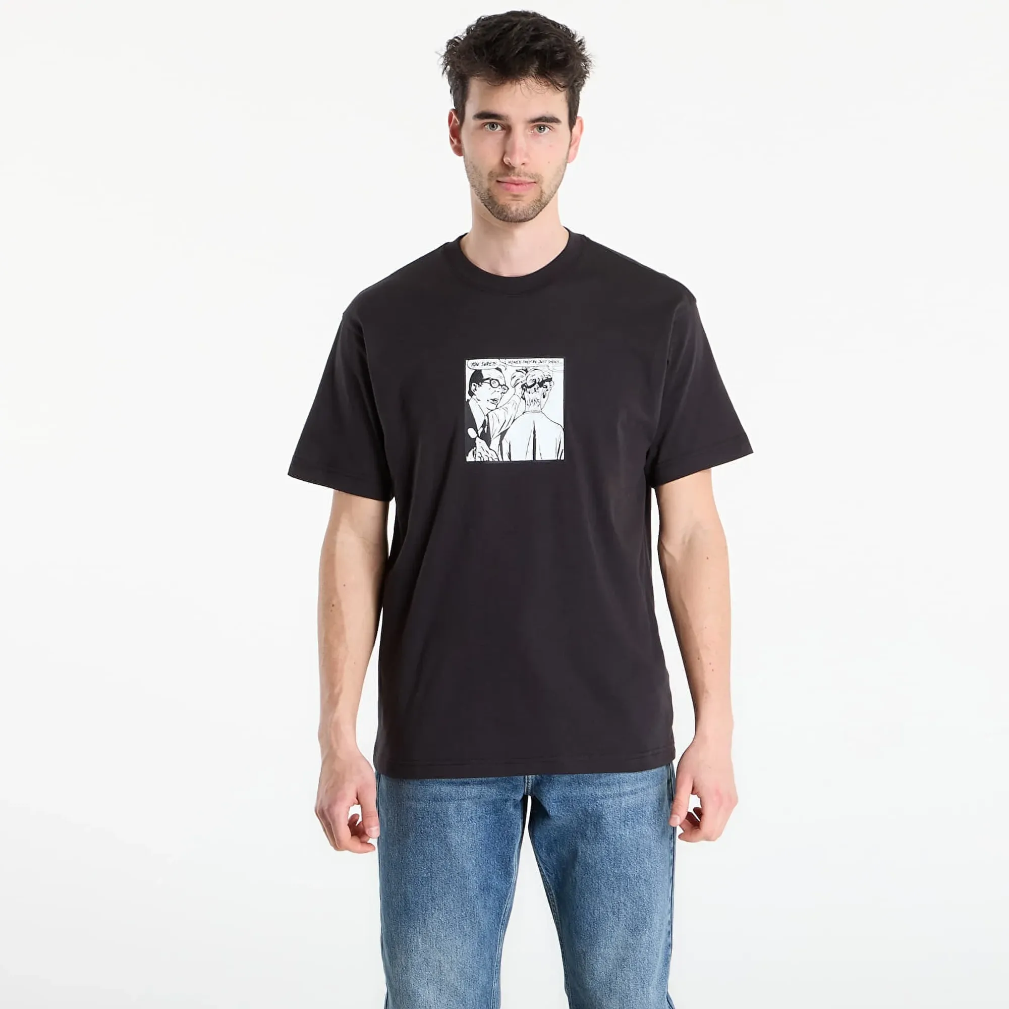 T-Shirt Vans They Are Just Shoes Loose T-Shirt Black M