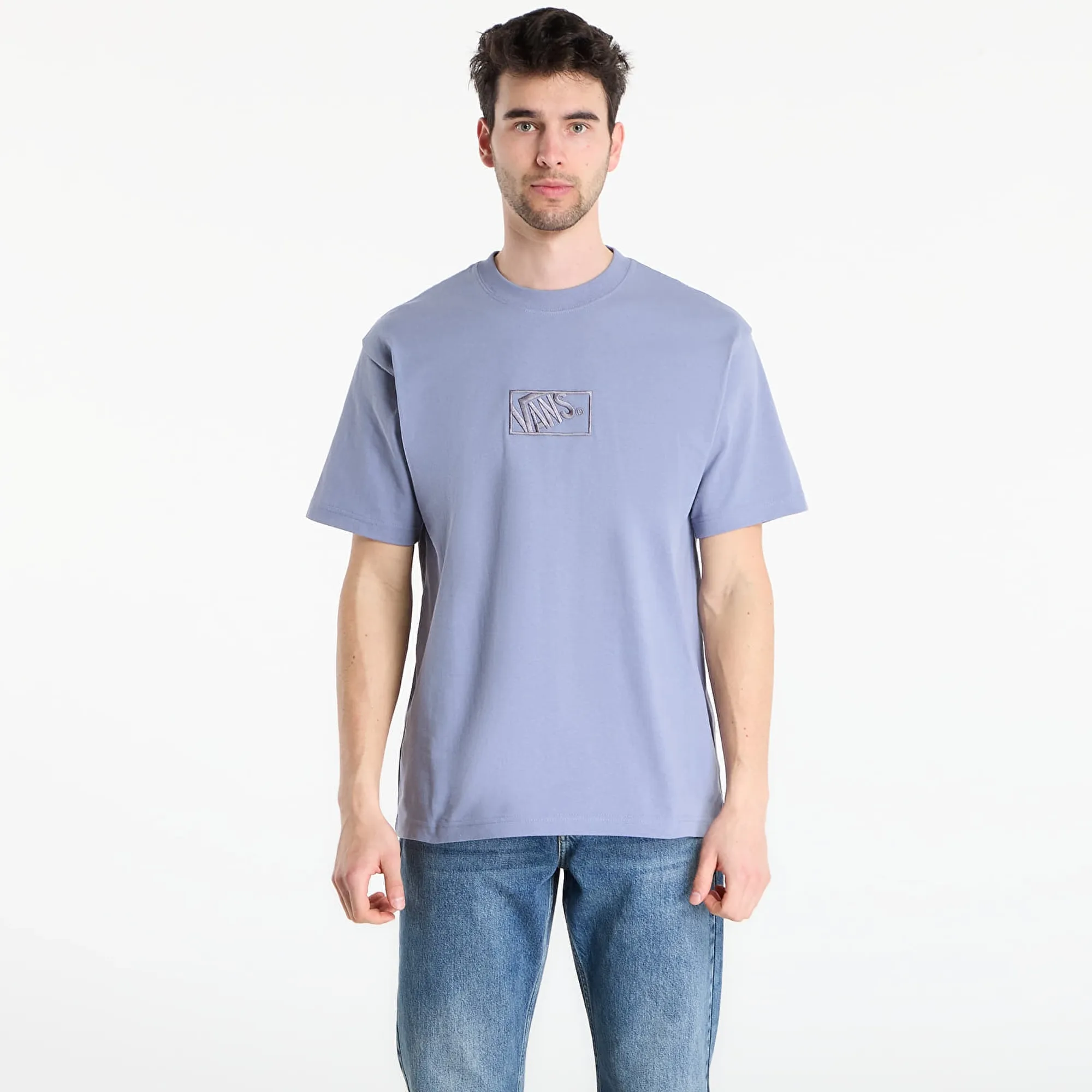 T-Shirt Vans Blocked Box Loose Ss Tee Glacial Slate M