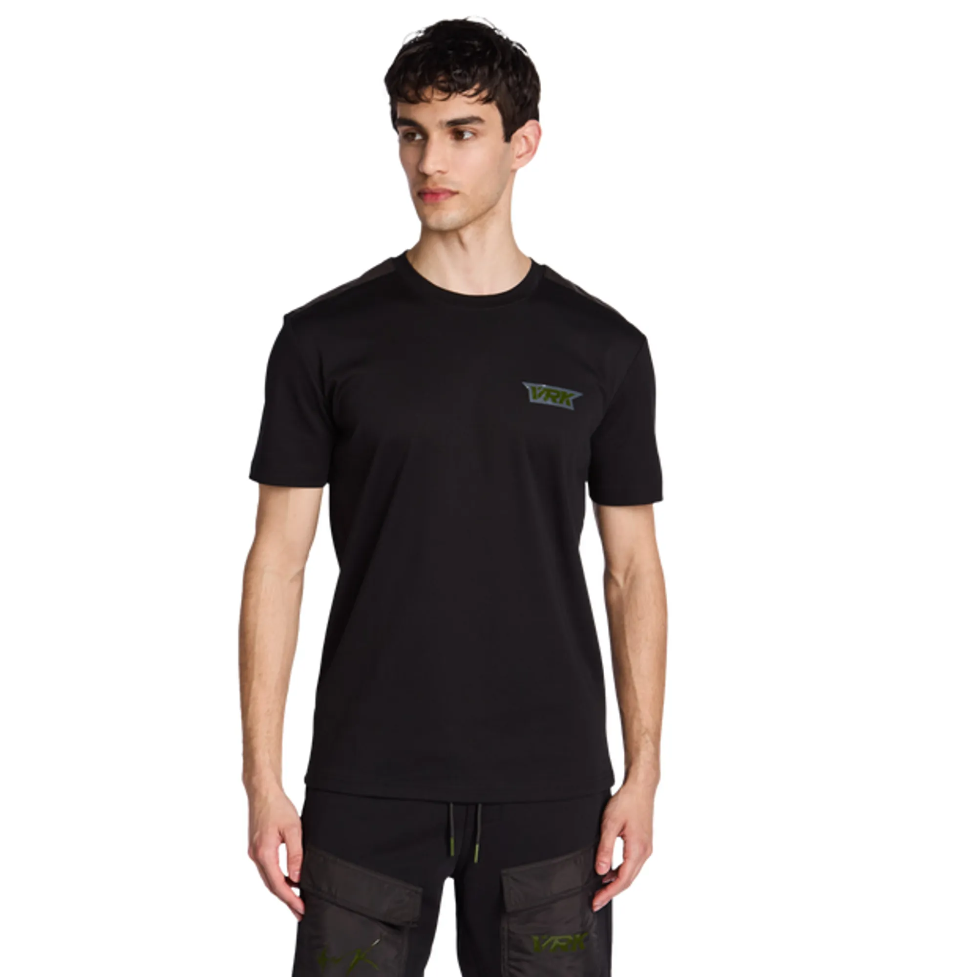 Vrunk Headshot Men T-Shirts - Black