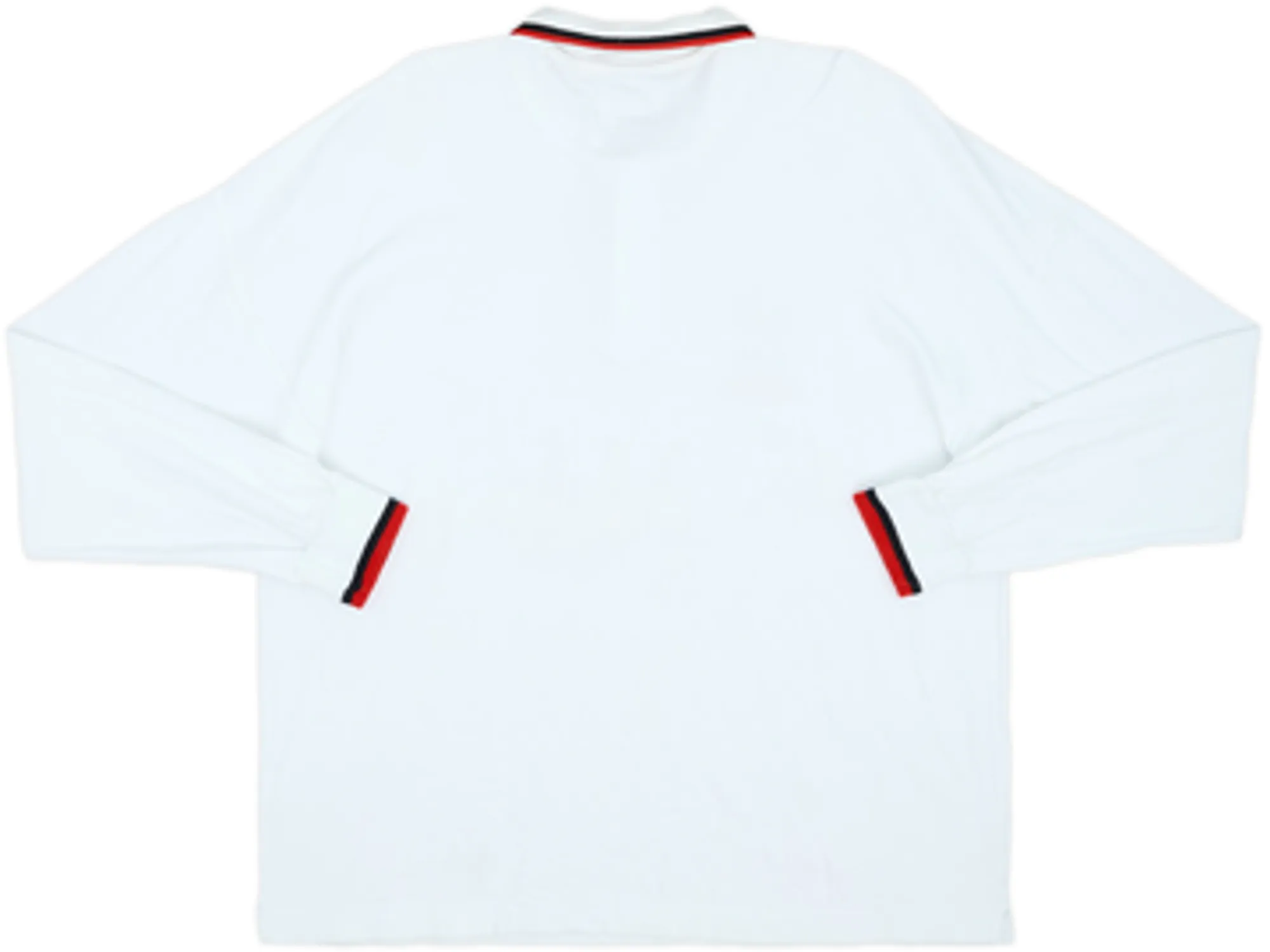 1993-94 AC Milan Lotto Polo L/S Shirt - 8/10 - (XL)