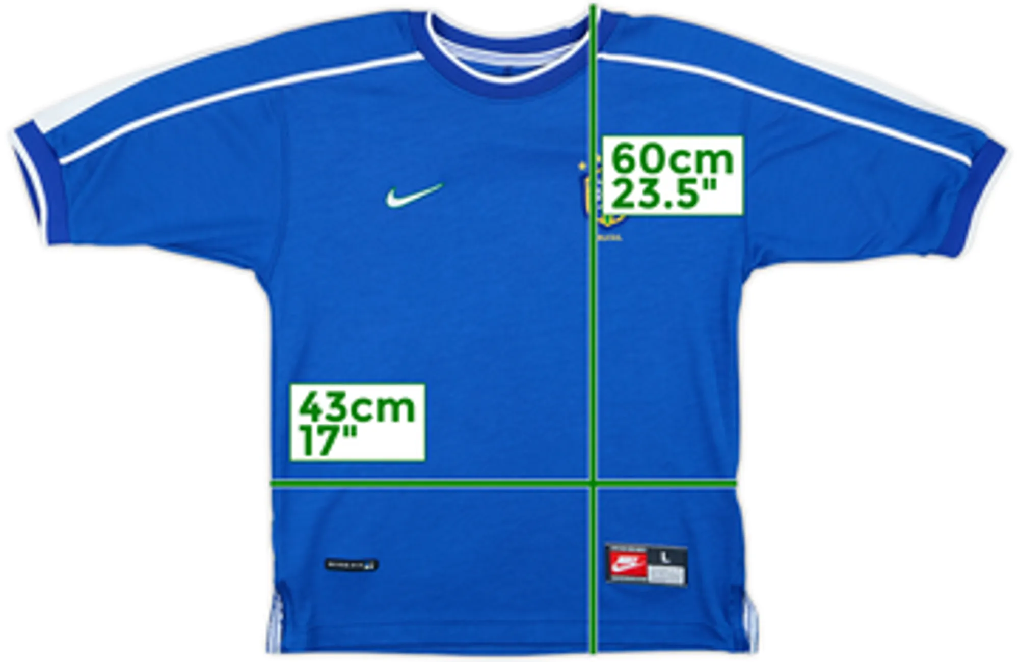 1998-00 Brazil Away Shirt - 9/10 - (L.Boys)