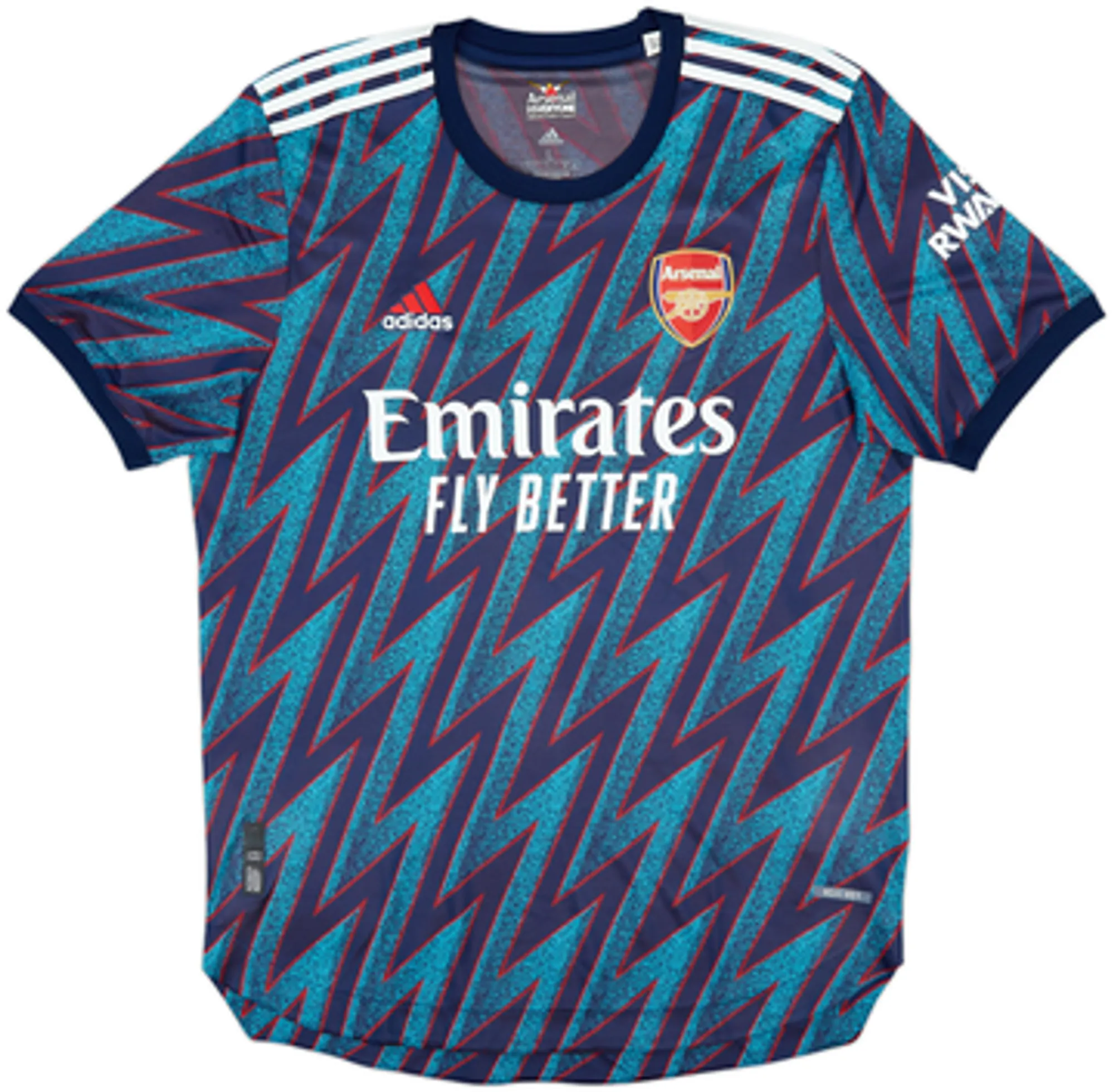 2021-22 Arsenal Authentic Third Shirt Saka #7 - 10/10 - (L)