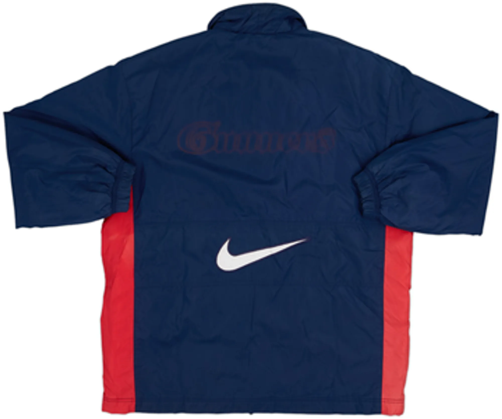 1996-98 Arsenal Nike Padded Bench Coat - 7/10 - (XL)