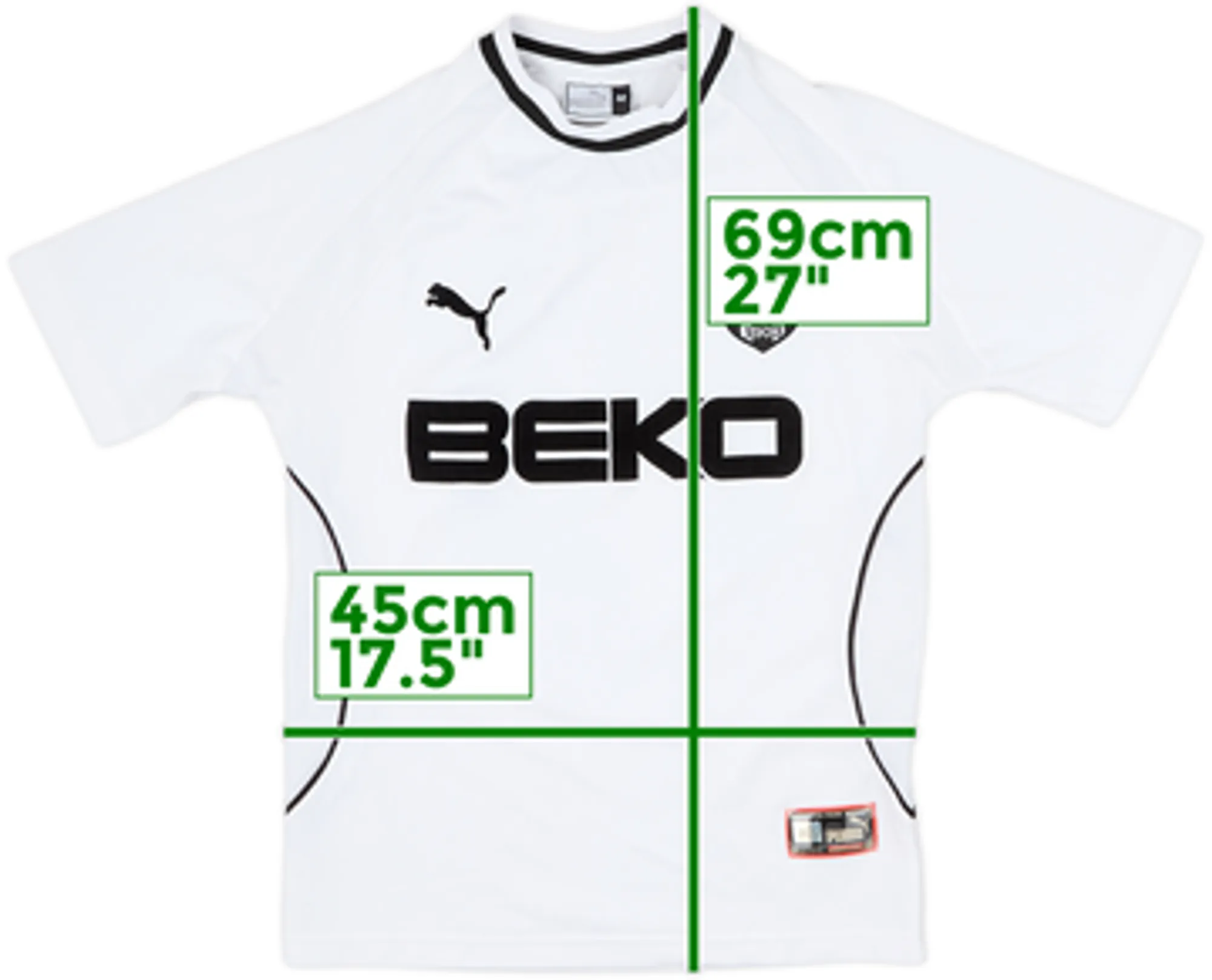 2003-04 Besiktas Home Shirt - 9/10 - (M)