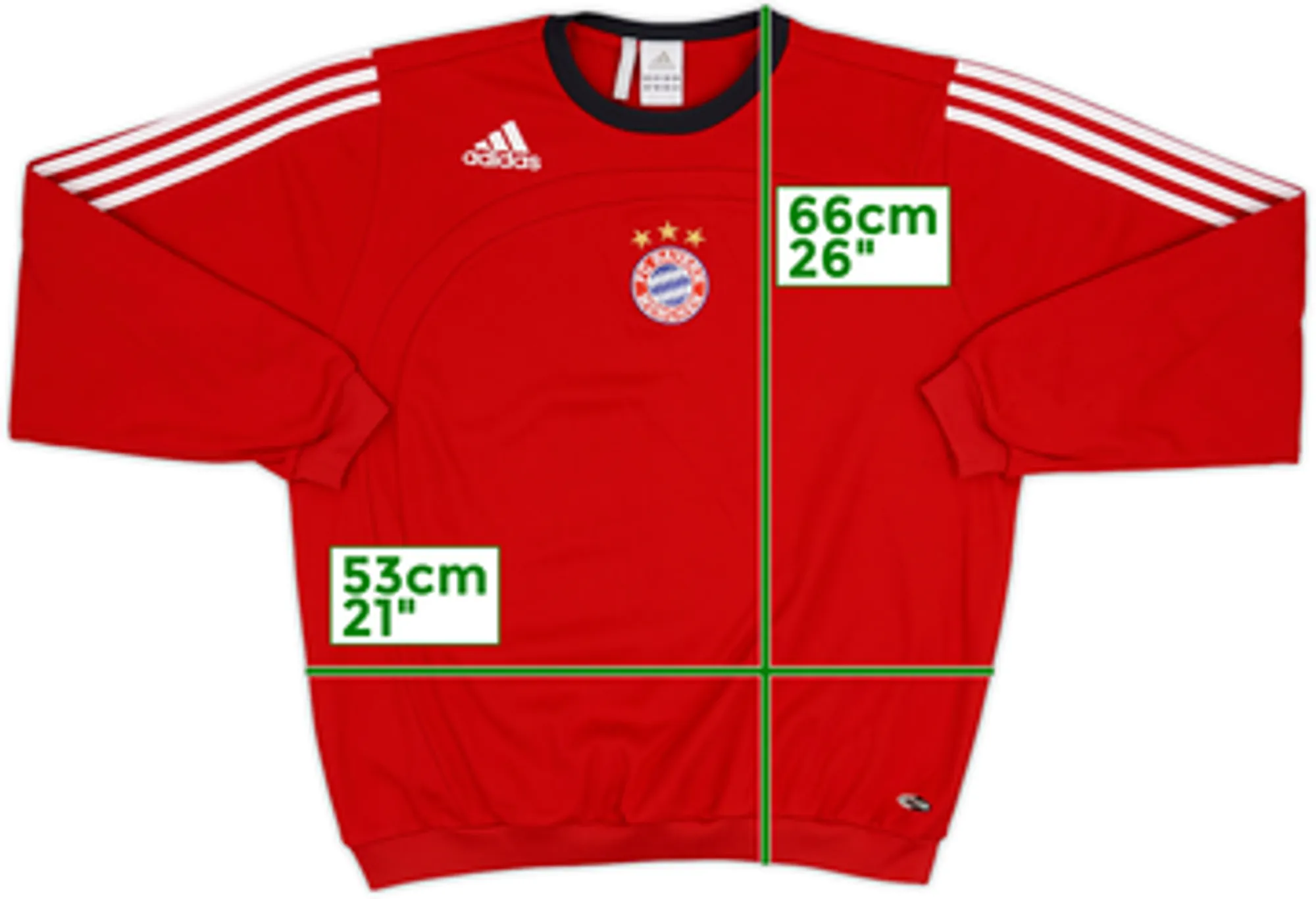 2007-08 Bayern Munich adidas Sweat Top - 5/10 - (M)