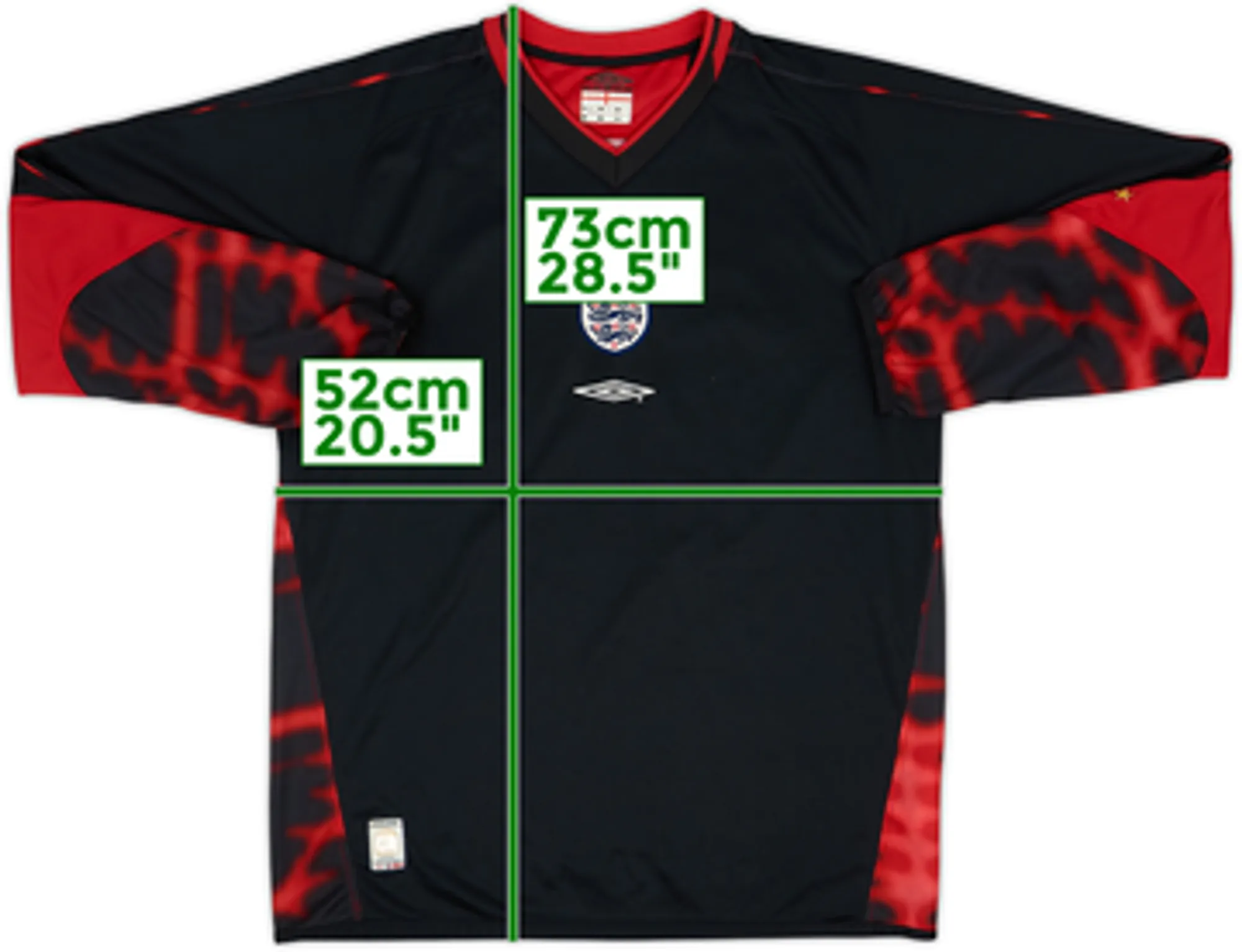 2004-06 England GK Shirt - 4/10 - (M)